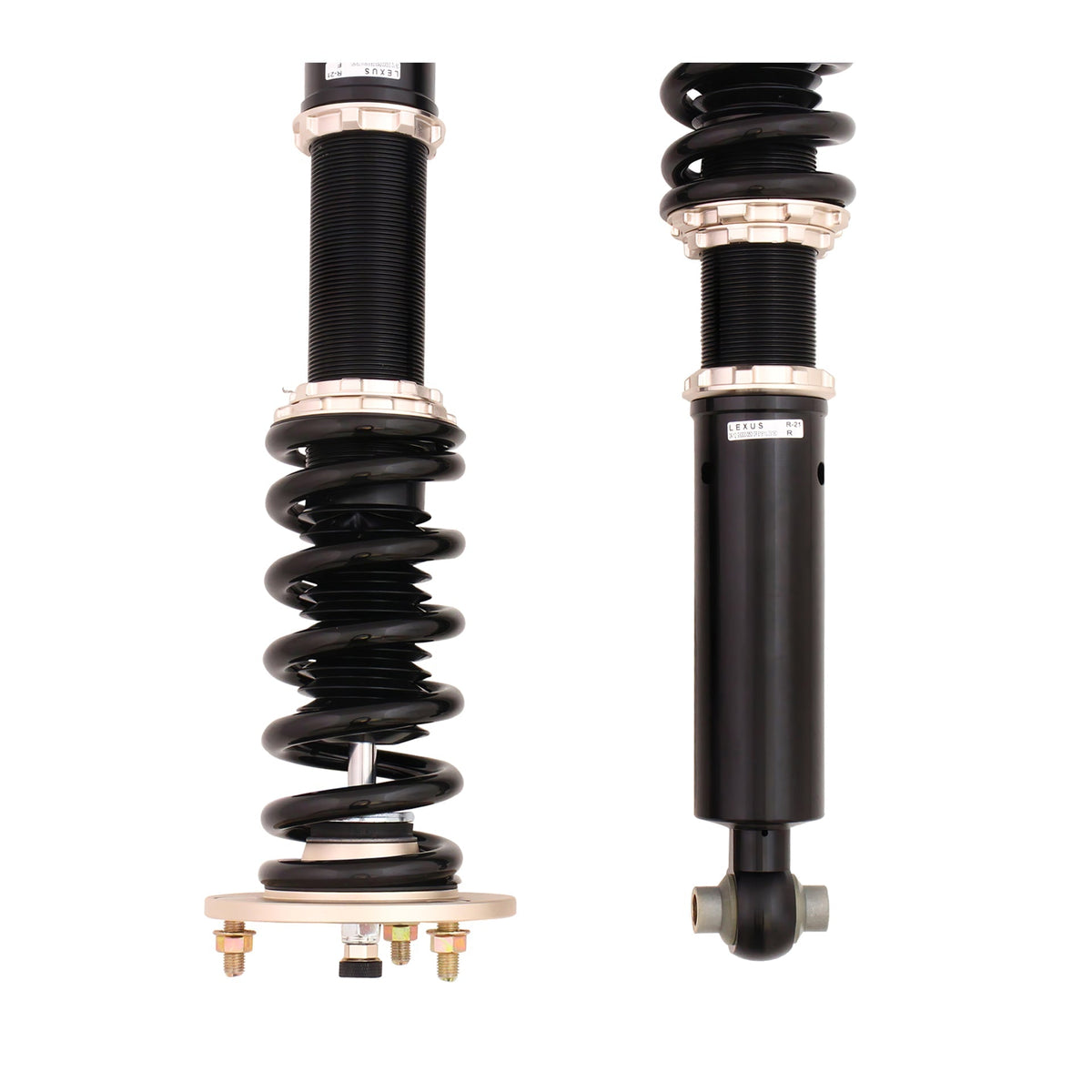 BC Racing ZX Series Coilovers for 2006-2012 Lexus GS350 RWD (GRS191)