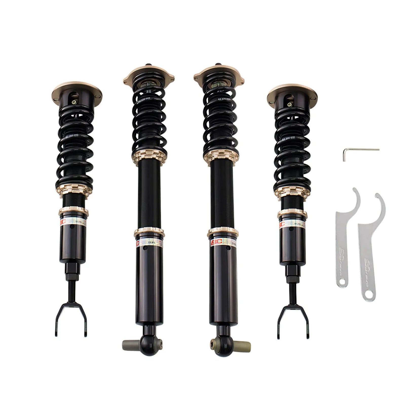 BC Racing BR Series Coilovers for 2019+ Audi Q8 AWD