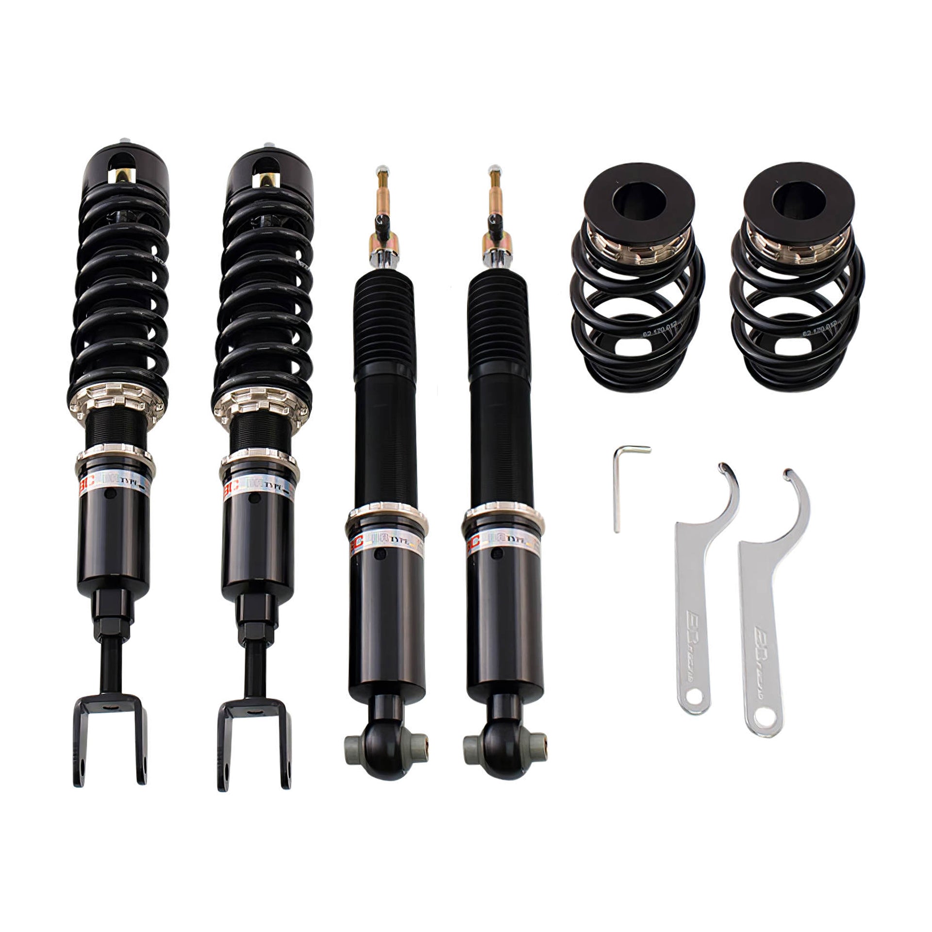 BC Racing BR Series Coilovers for 2003-2008 Audi S4 AWD (B6/B7/8E)