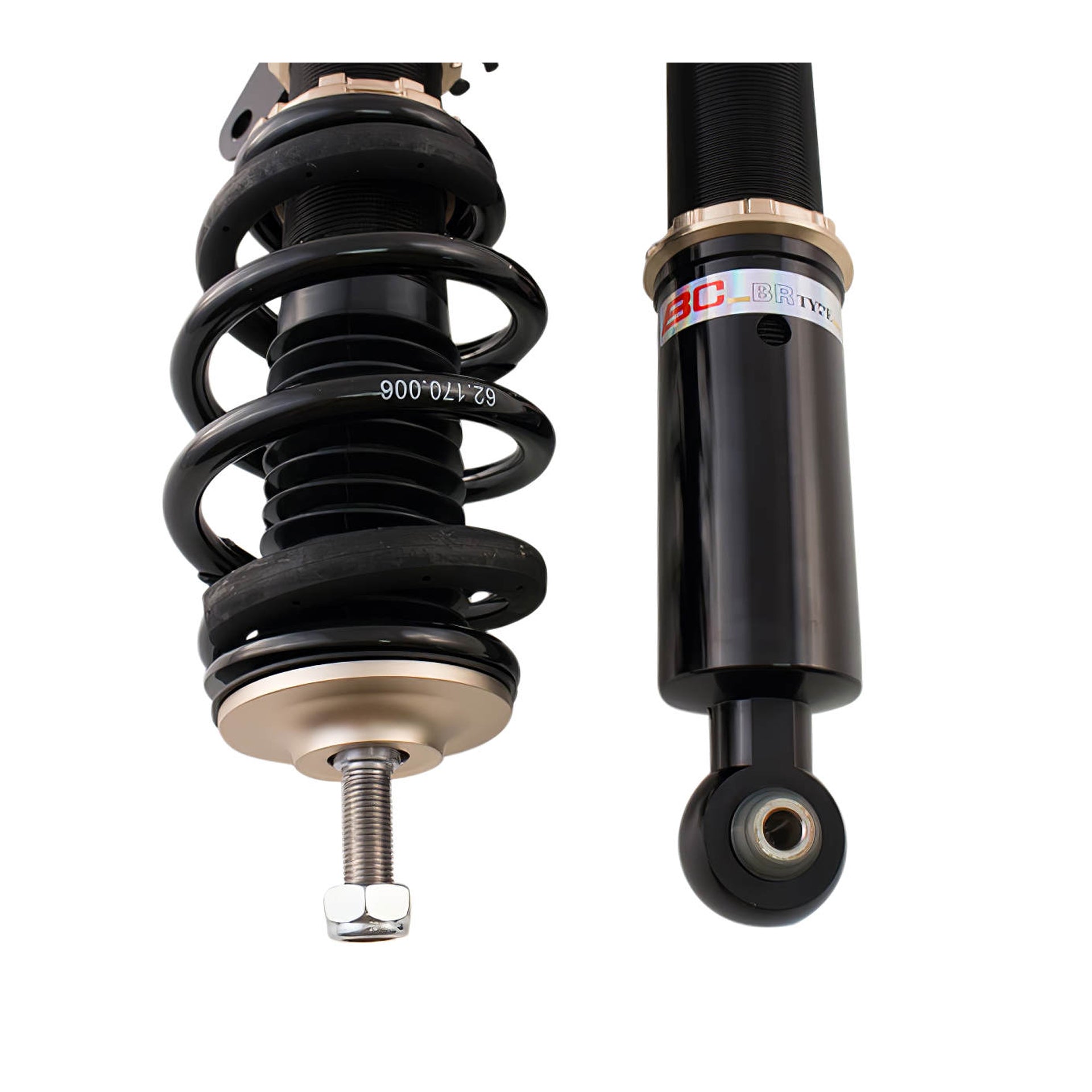 BC Racing BR Series Coilovers for 2000-2006 Audi TT FWD (8N)