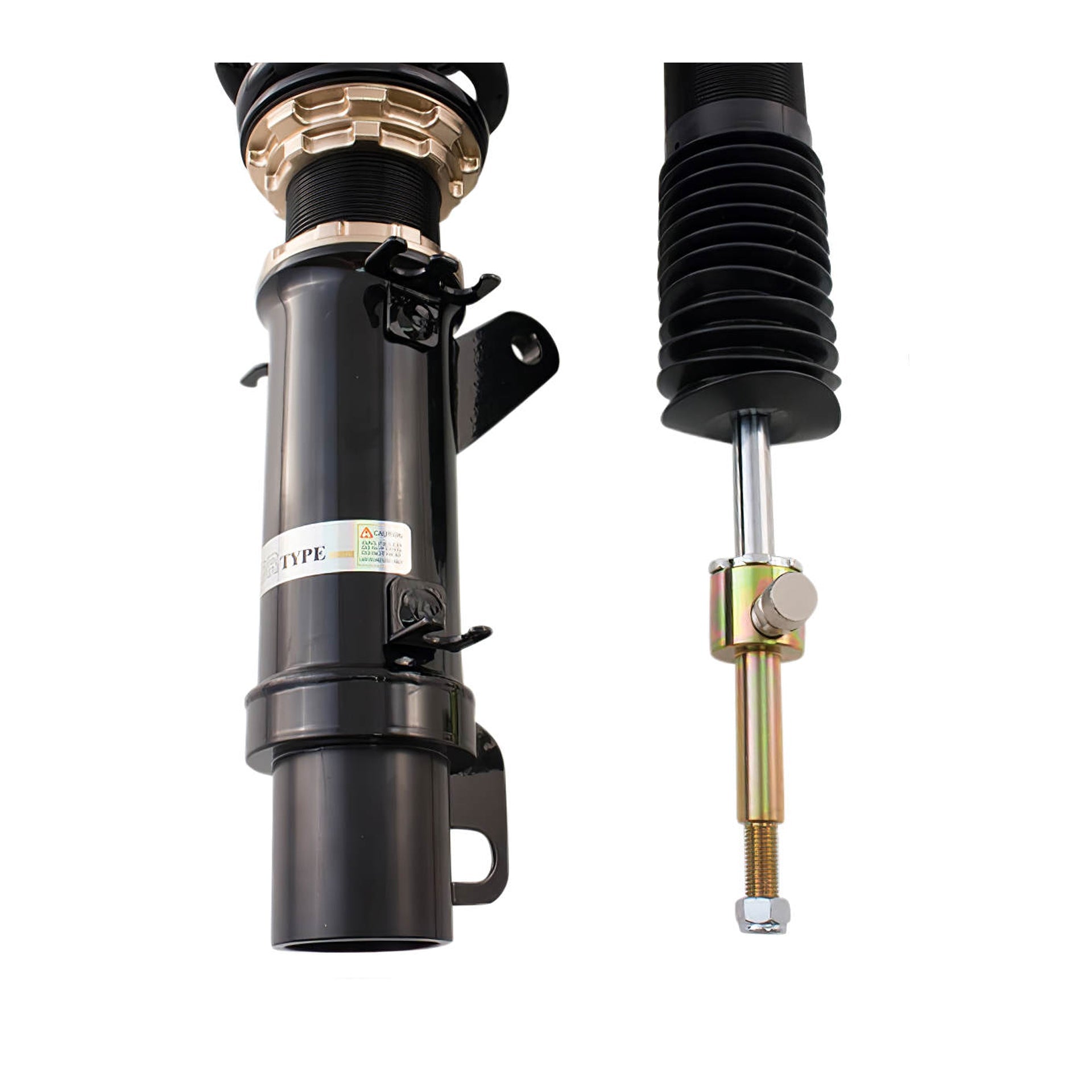 BC Racing BR Series Coilovers for 2000-2006 Audi TT FWD (8N)