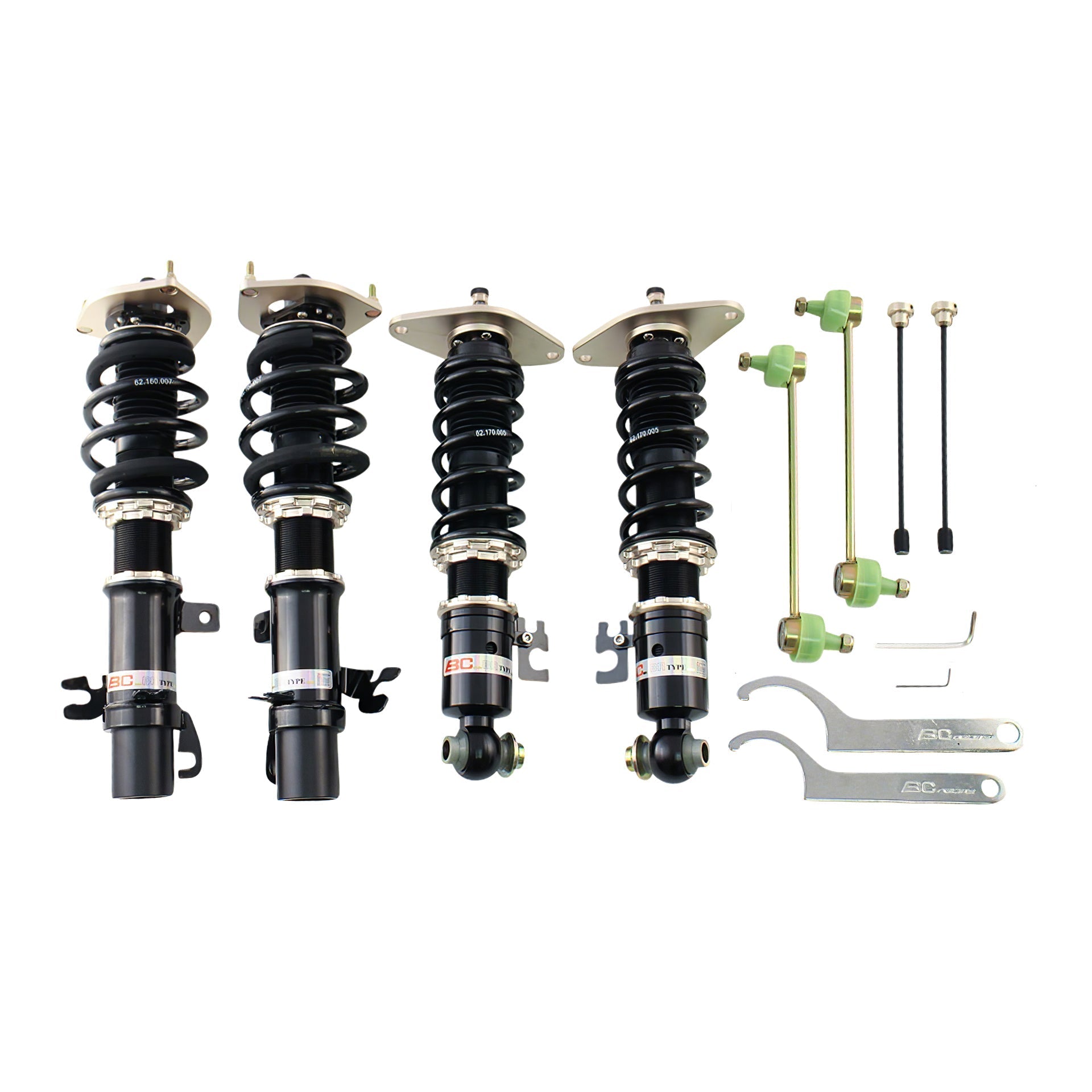 BC Racing BR Series Coilovers for 2007-2013 Mini Cooper FWD (R56)