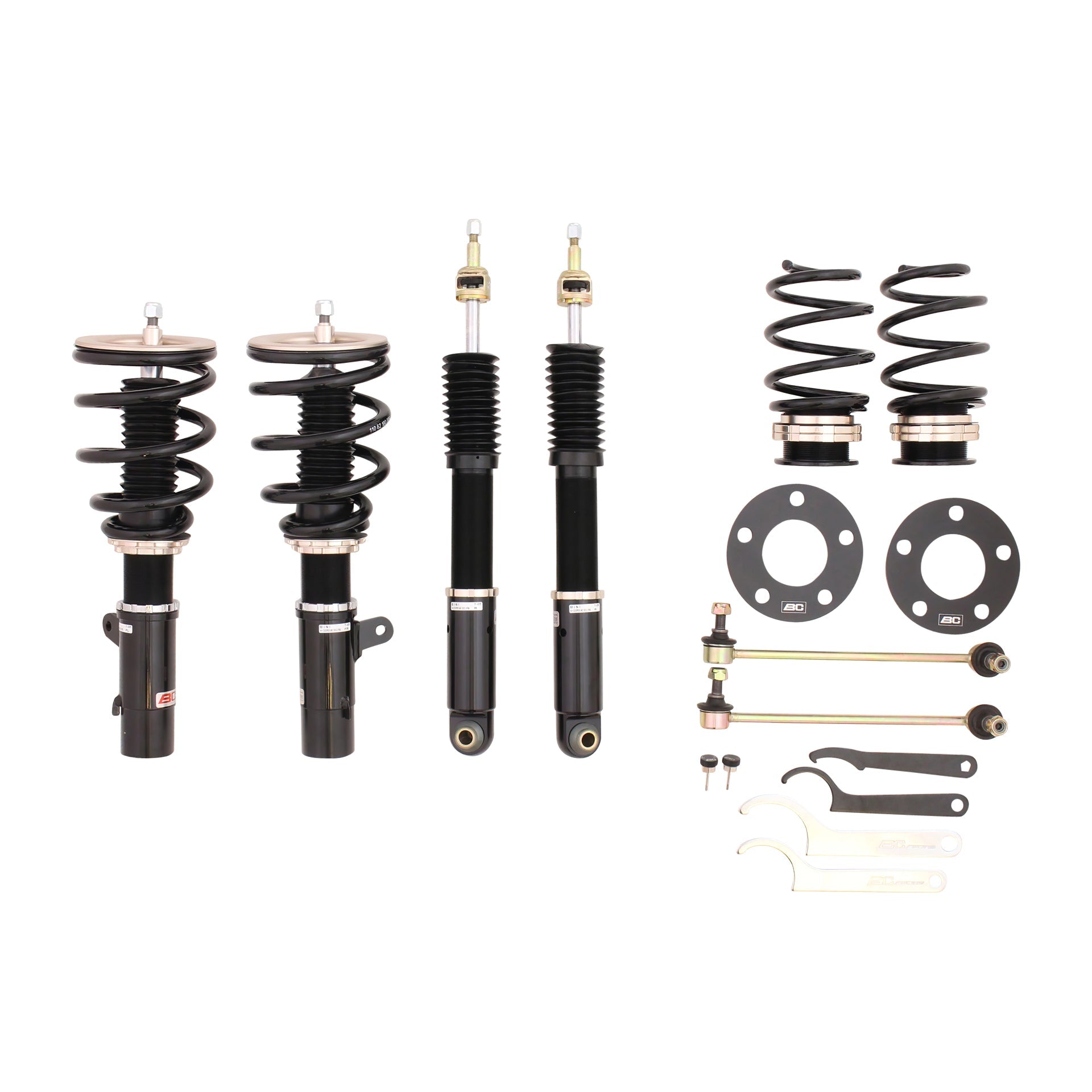 BC Racing BR Series Coilovers for 2014-2024 Mini Cooper FWD (F56) w/o DDC