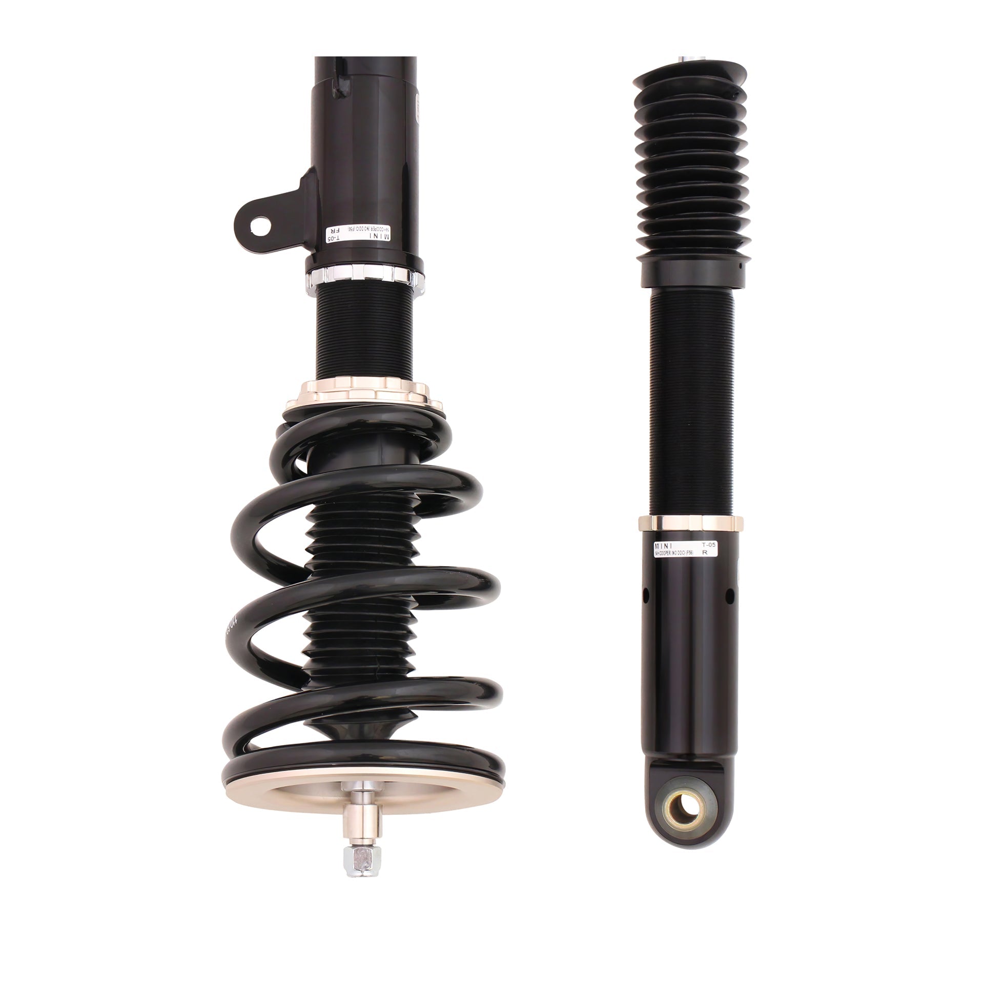 BC Racing BR Series Coilovers for 2014-2024 Mini Cooper FWD (F56) w/o DDC