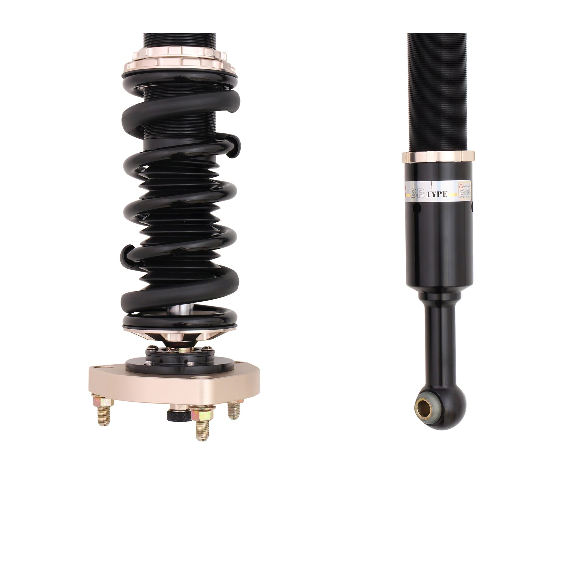 BC Racing DS Series Coilovers for 2019-2020 Toyota Yaris Sedan FWD (DJ3FS)