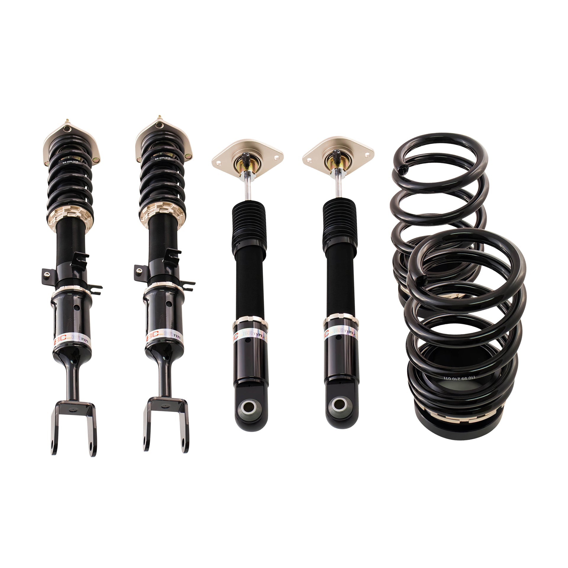 BC Racing BR Series Coilovers for 2013 Infiniti FX37 RWD (S51)