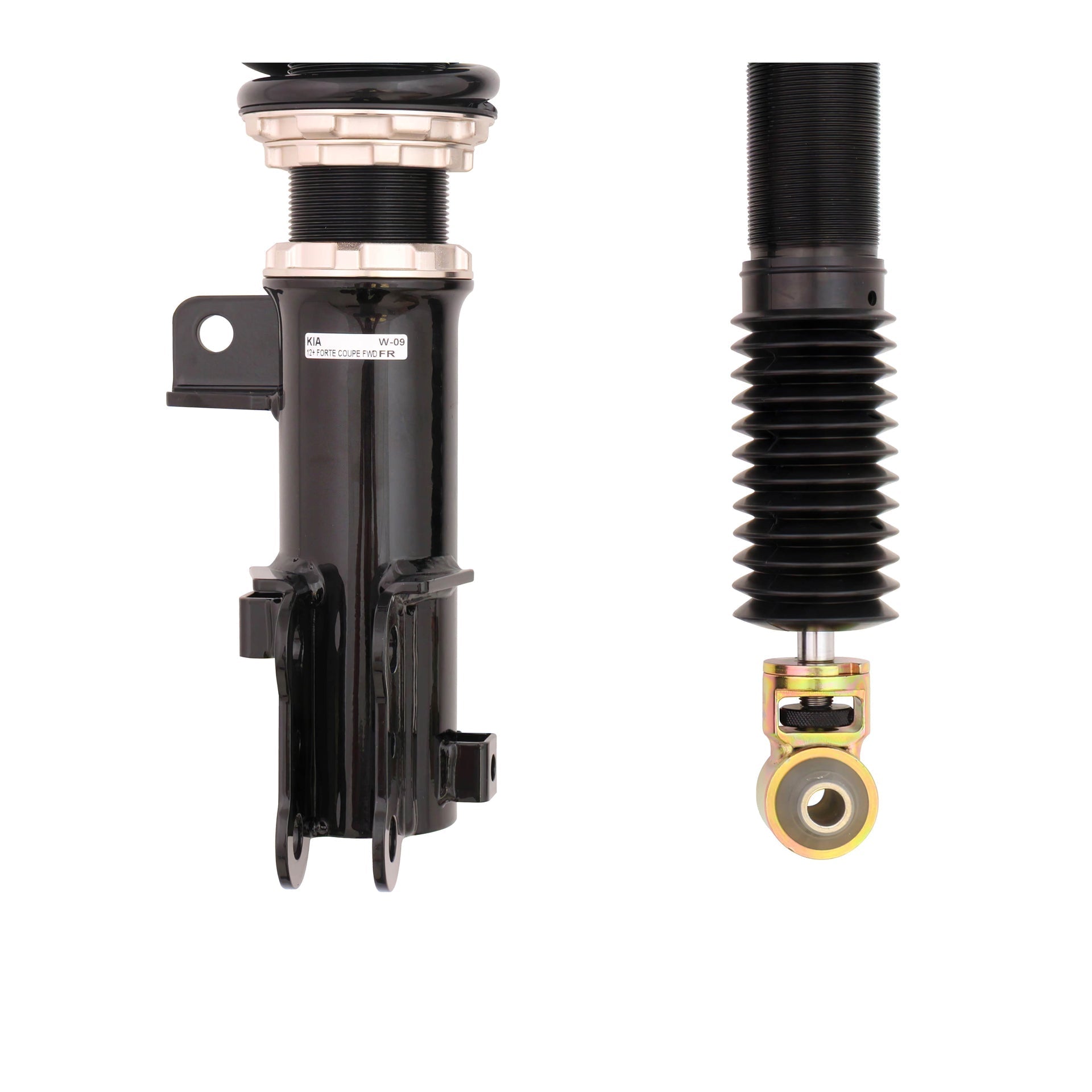 BC Racing BR Series Coilovers for 2014-2018 Kia Forte FWD