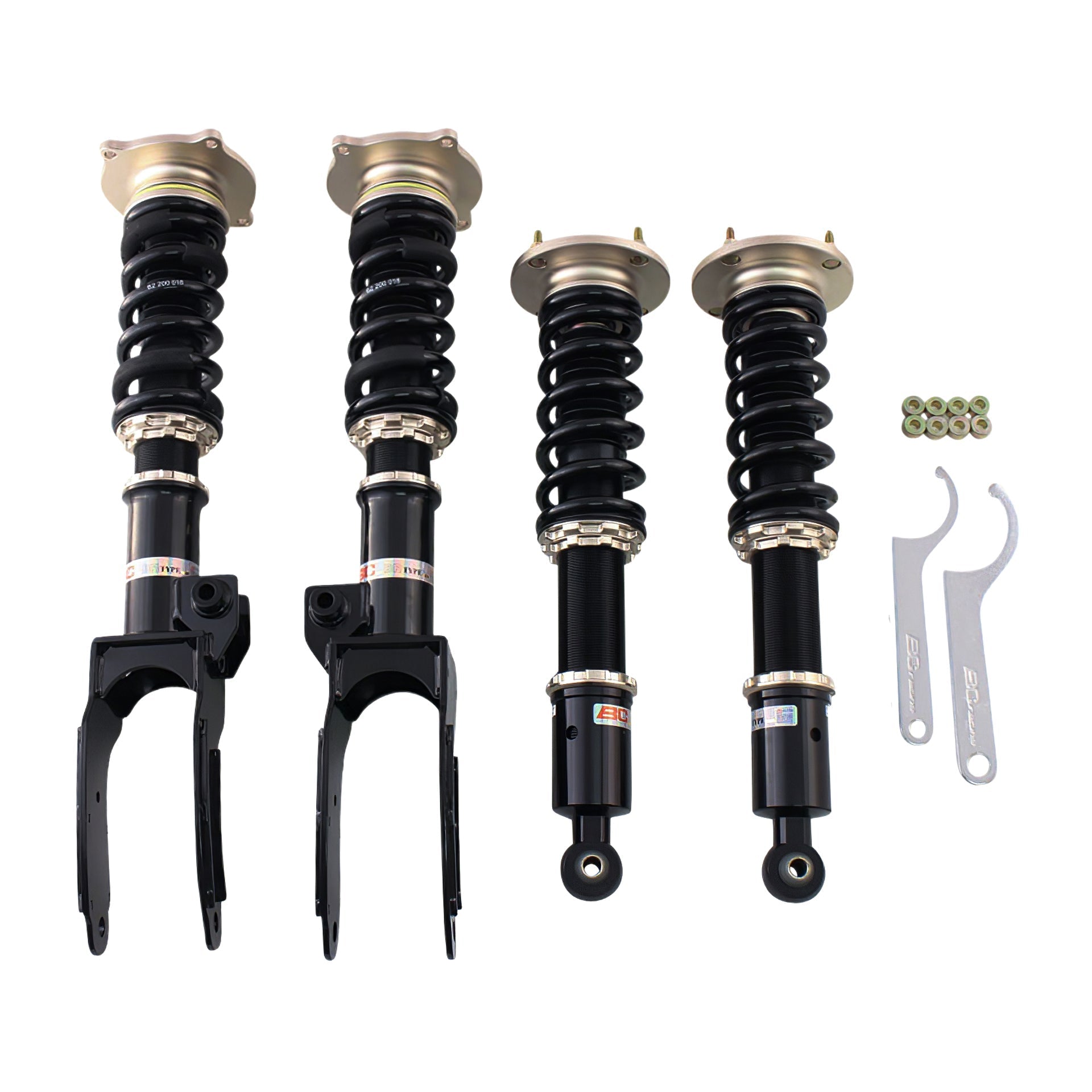 BC Racing DS Series Coilovers for 2004-2010 Porsche Cayenne S AWD (955/957) w/o PASM