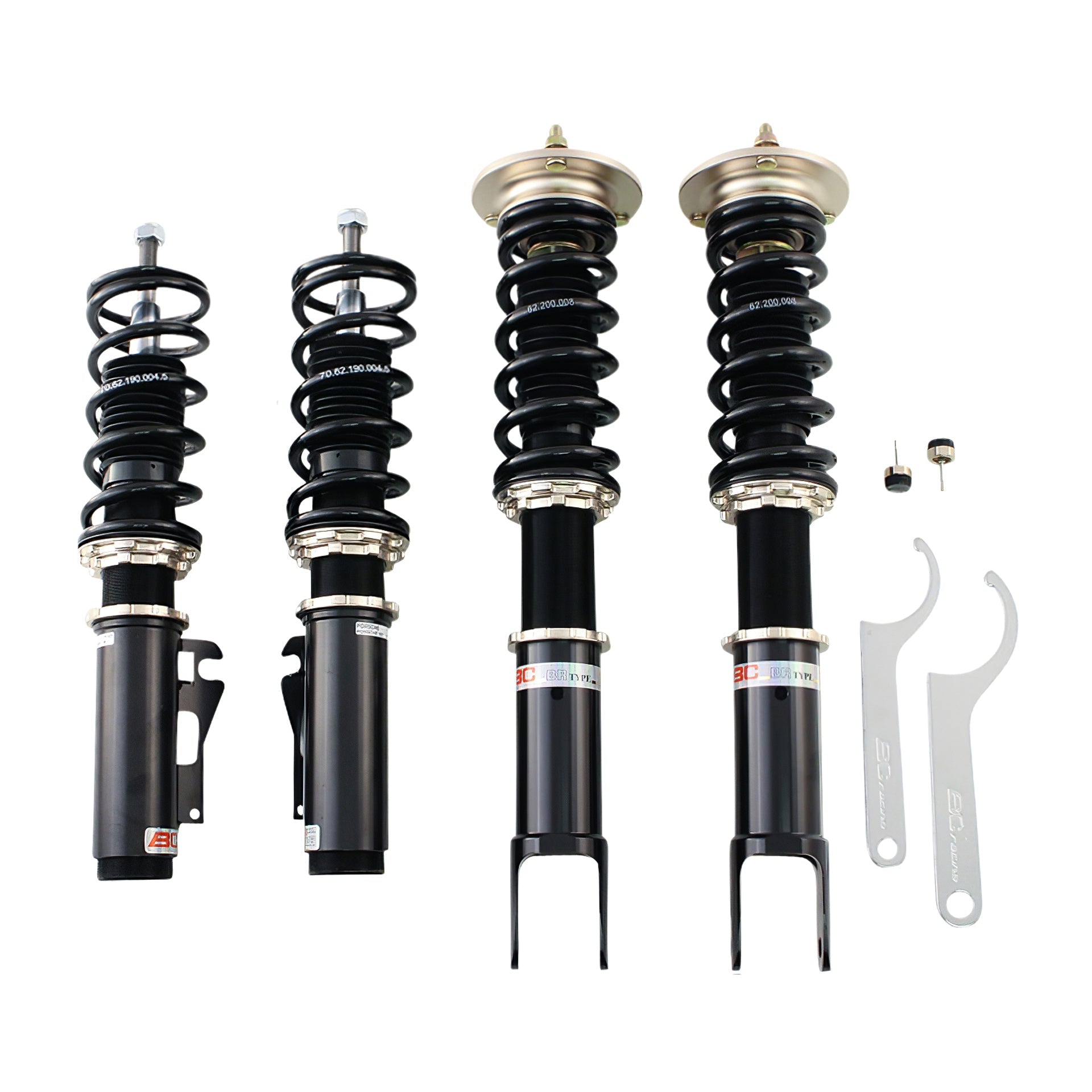 BC Racing DS Series Coilovers for 2009-2012 Porsche 911 RWD (997.2)