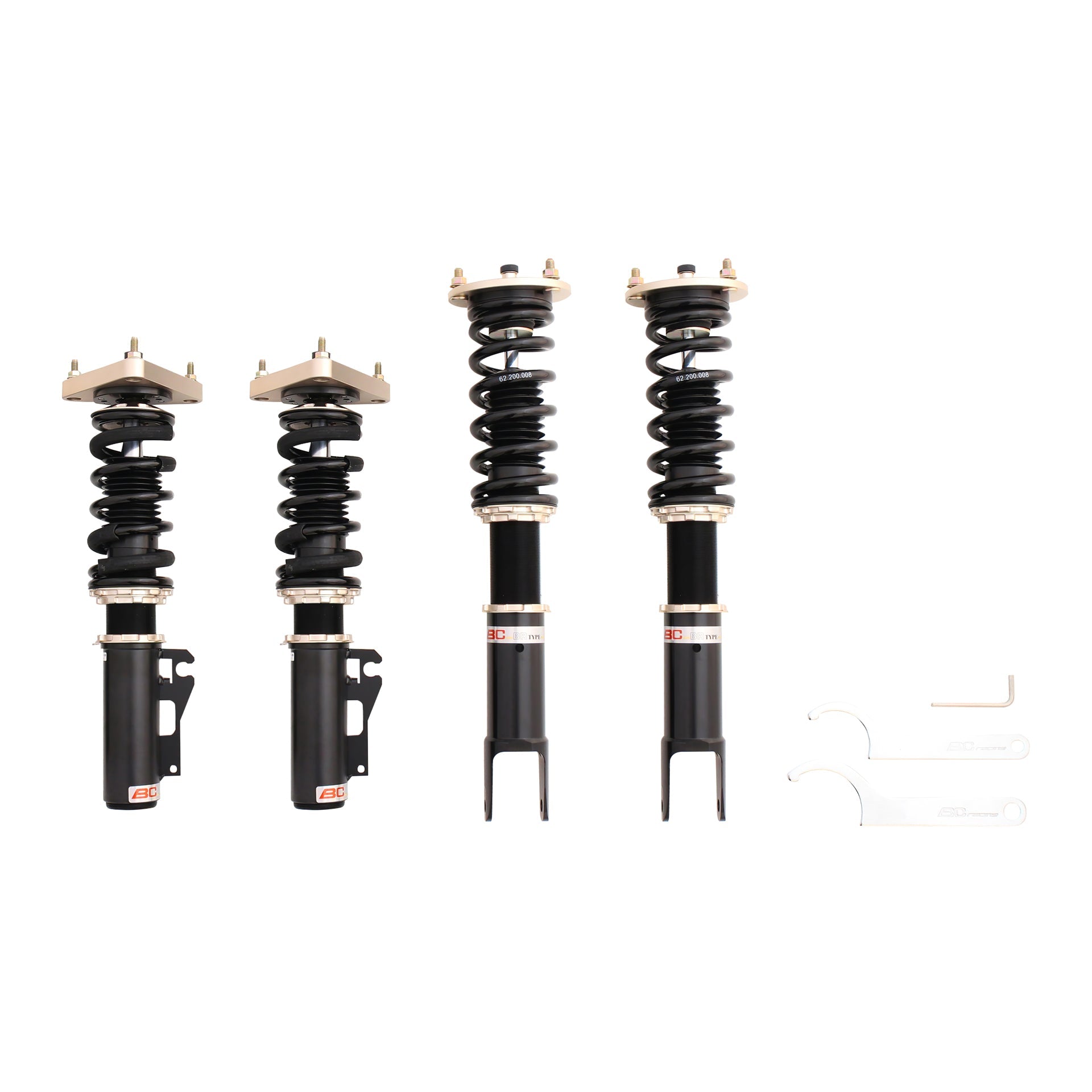 BC Racing DS Series Coilovers for 2005-2008 Porsche 911 RWD (997.1)