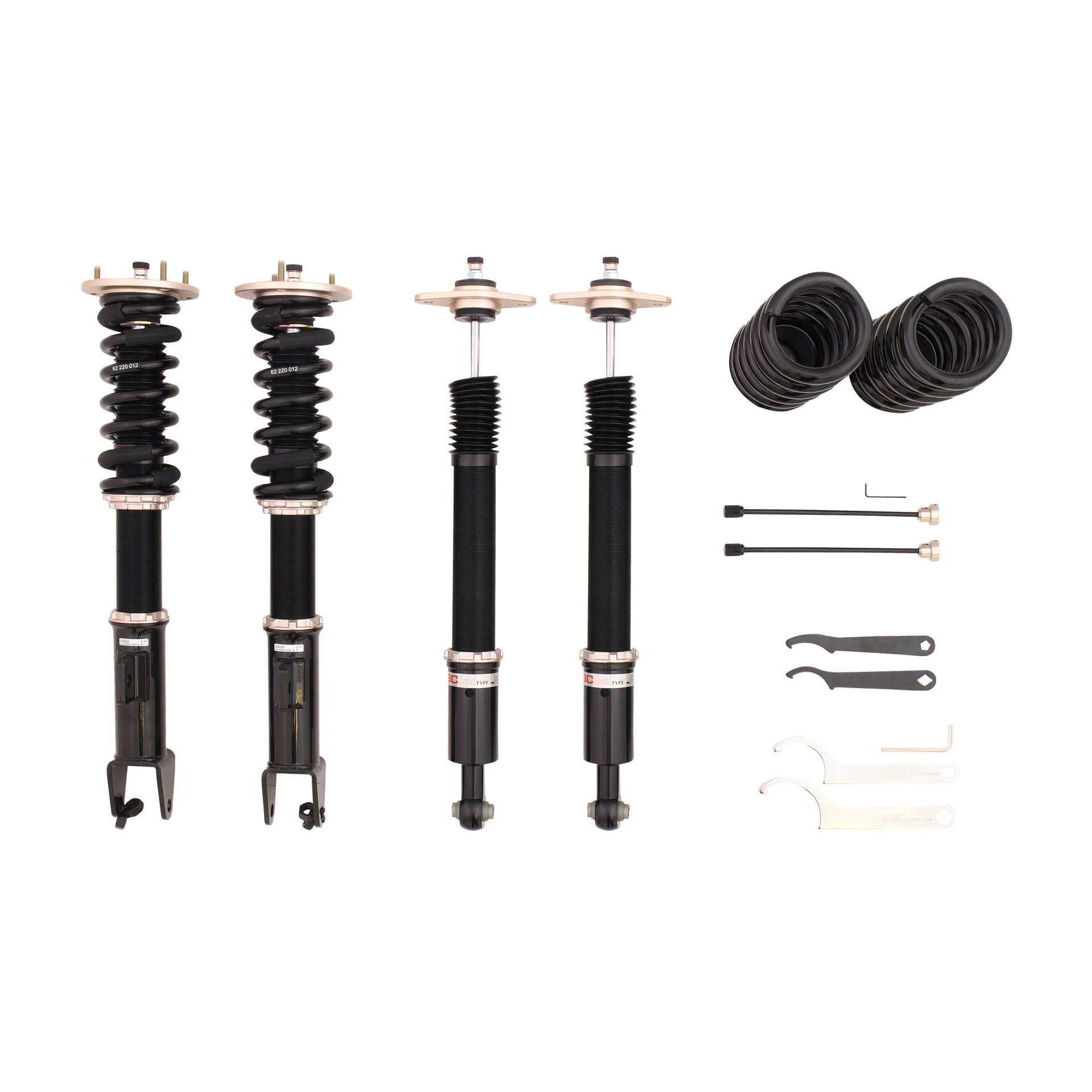 BC Racing BR Series Coilovers for 2005-2010 Chrysler 300C RWD (LX)