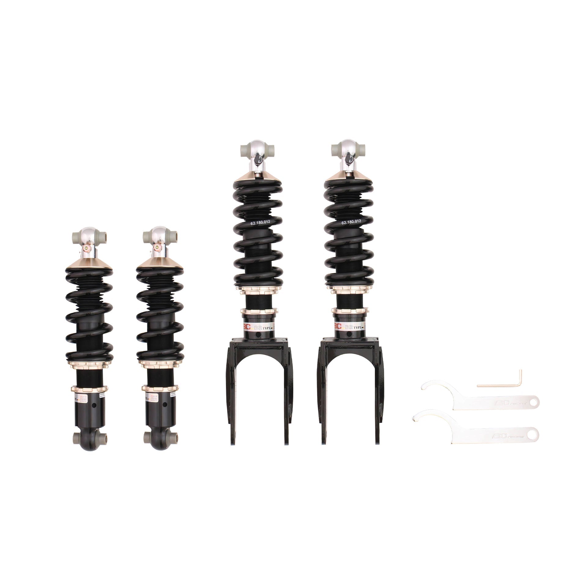 BC Racing BR Series Coilovers for 1996-2002 Dodge Viper RWD (SR)