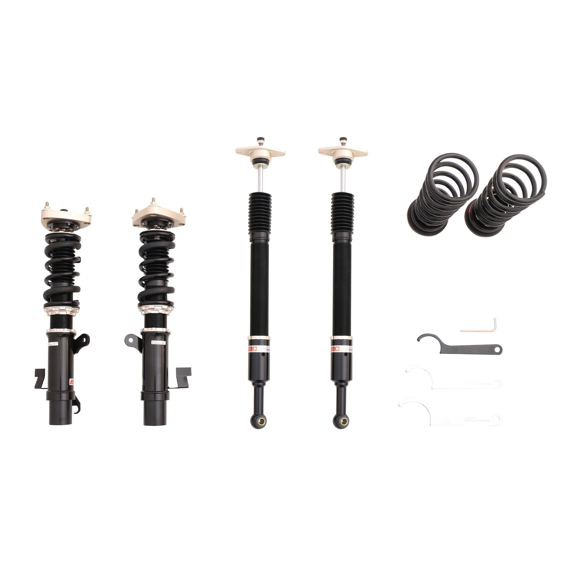 BC Racing DS Series Coilovers for 2005-2011 Volvo V50 FWD (P12)