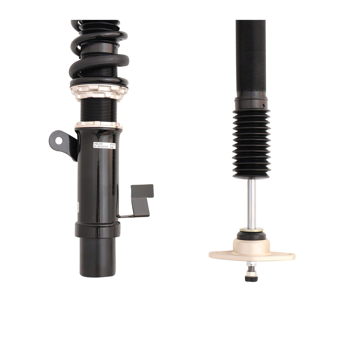 BC Racing RM Series Coilovers for 2005-2011 Volvo S40 FWD (P11)