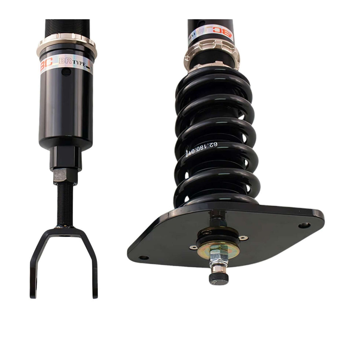 BC Racing BR Series Coilovers for 1998-2004 Audi A6 FWD (C5)