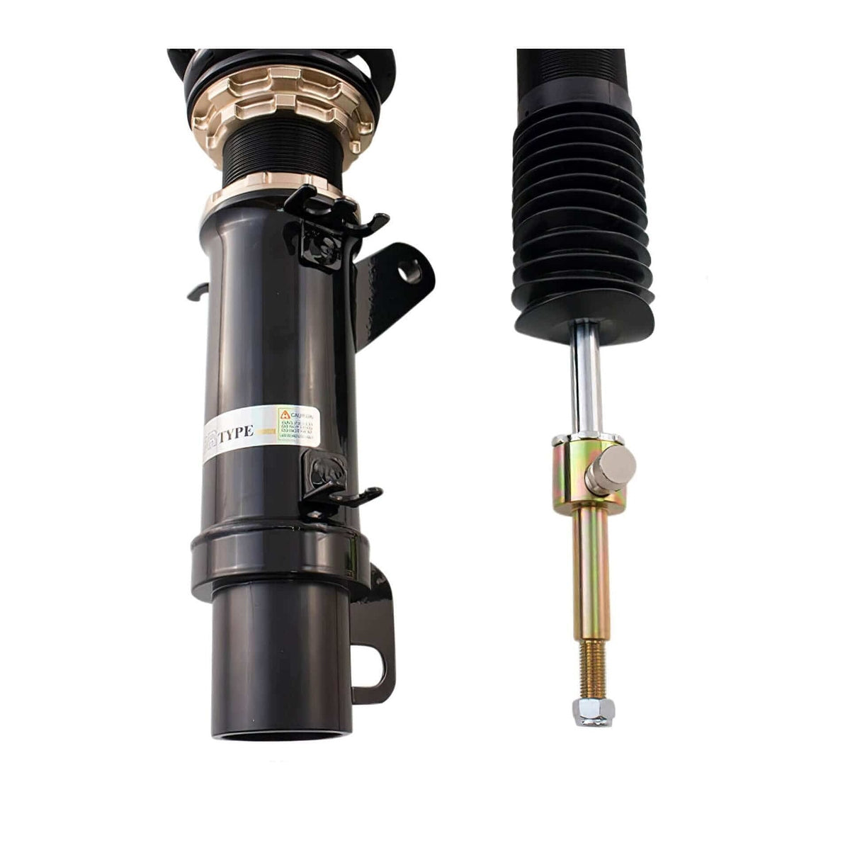 BC Racing BR Series Coilovers for 2000-2006 Audi TT FWD (TTR/TTC/8N)