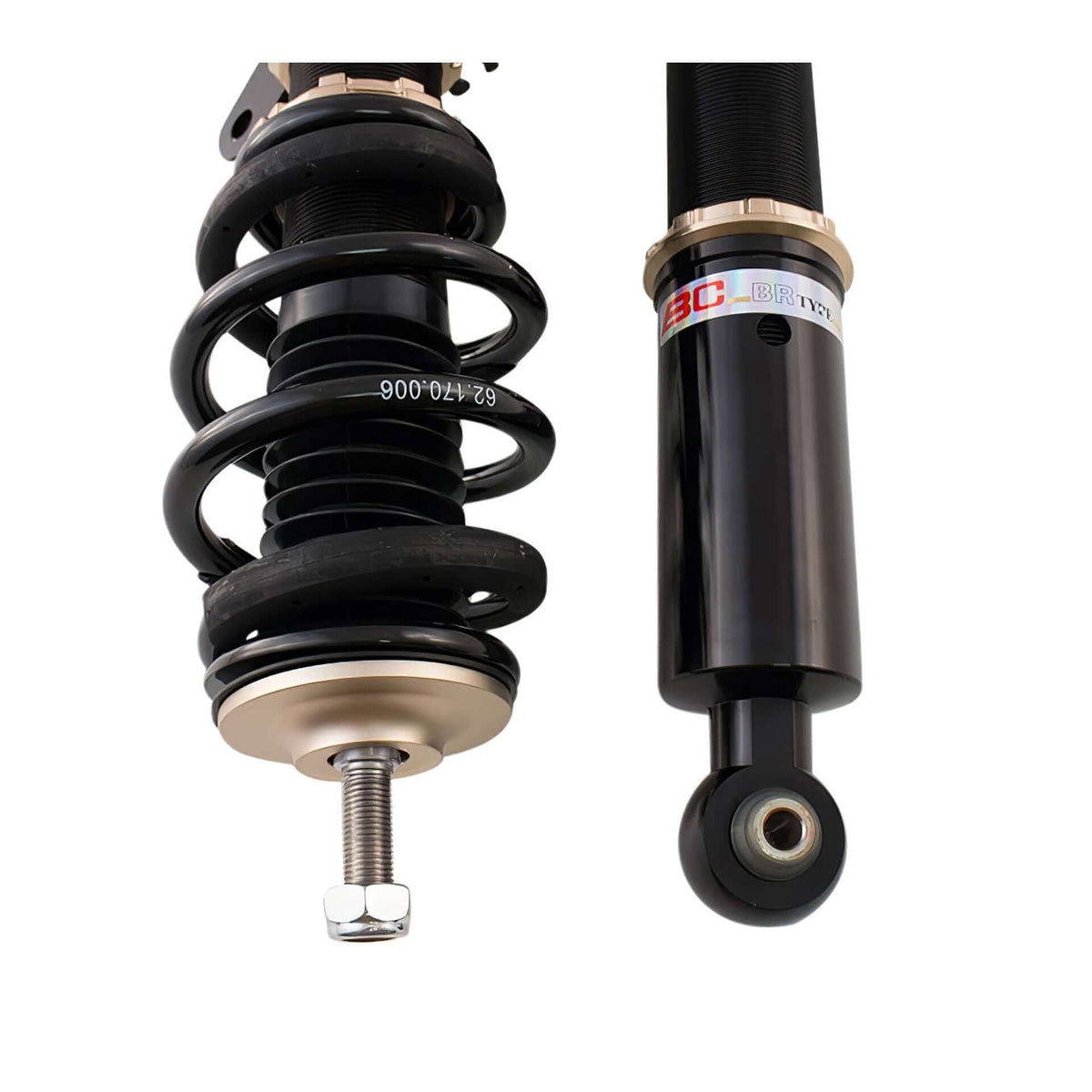 BC Racing BR Series Coilovers for 2000-2006 Audi TT FWD (TTR/TTC/8N)