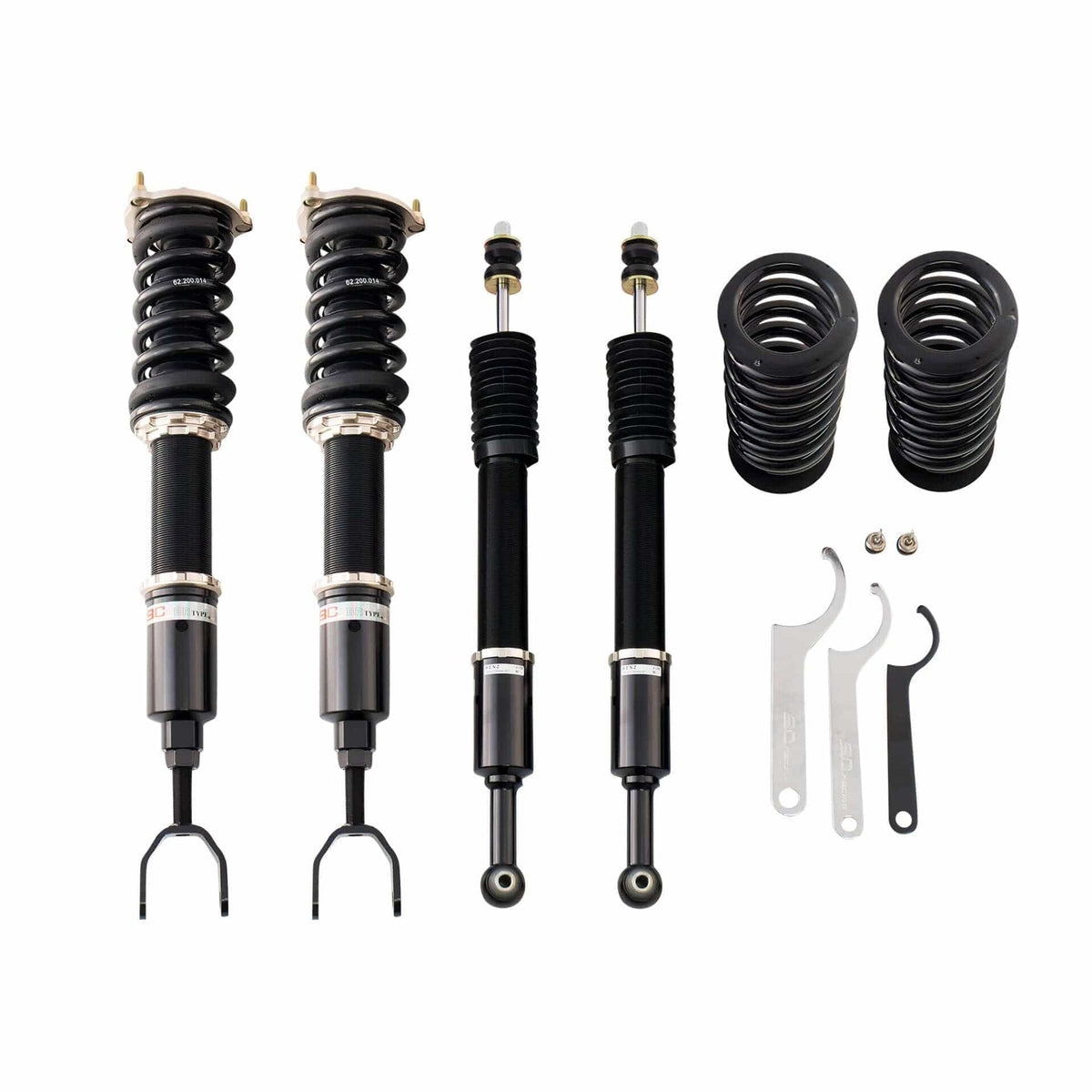 BC Racing BR Series Coilovers for 2002-2009 Mercedes-Benz E-Class Sedan w/ Airmatic (W211)