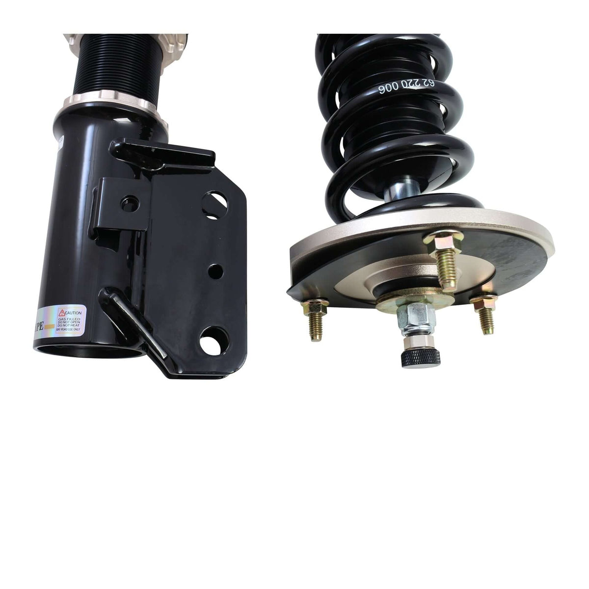 BC Racing BR Series Coilovers for 2005-2007 Subaru WRX STI (GDE/GDF)