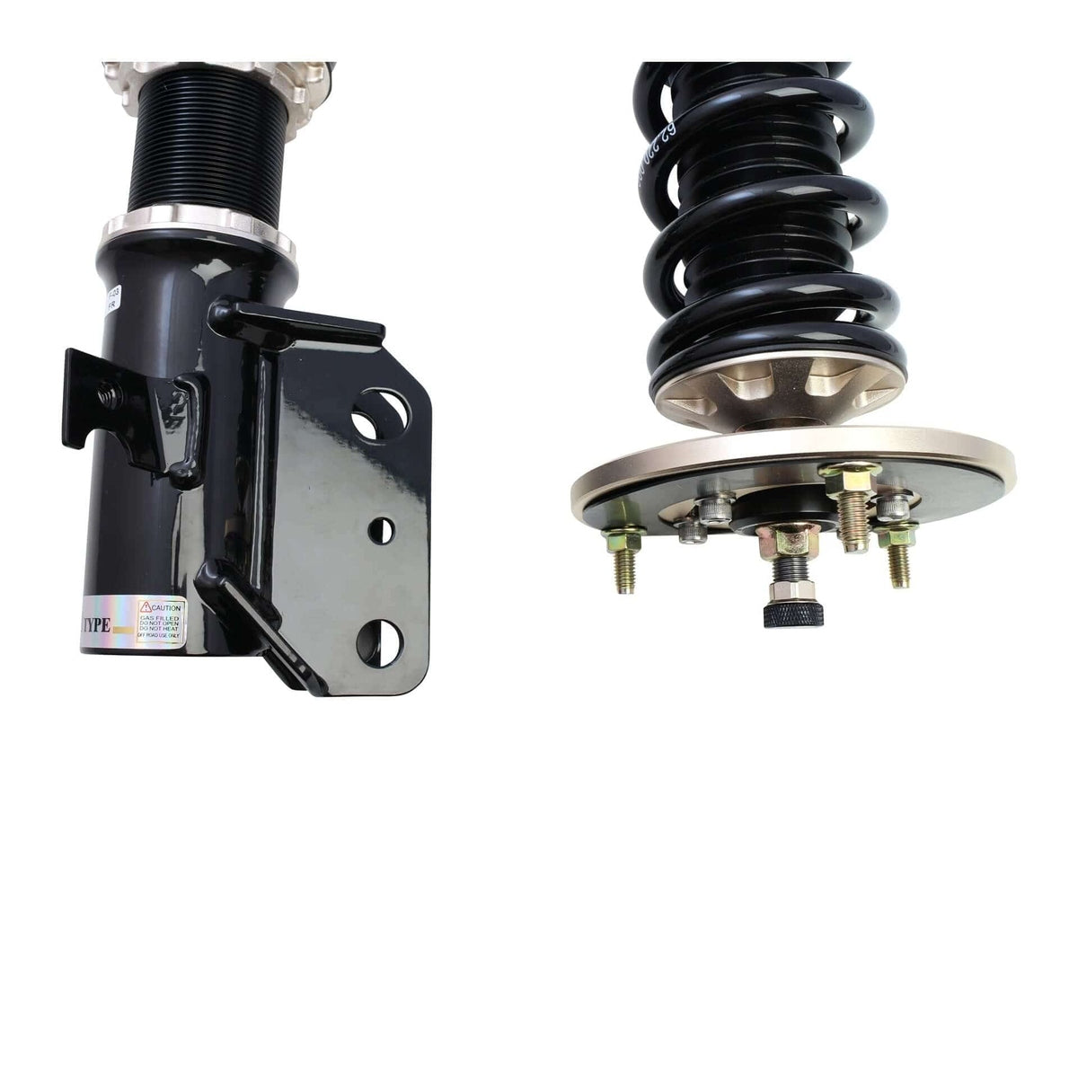 BC Racing BR Series Coilovers for 2005-2007 Subaru WRX STI (GDE/GDF)