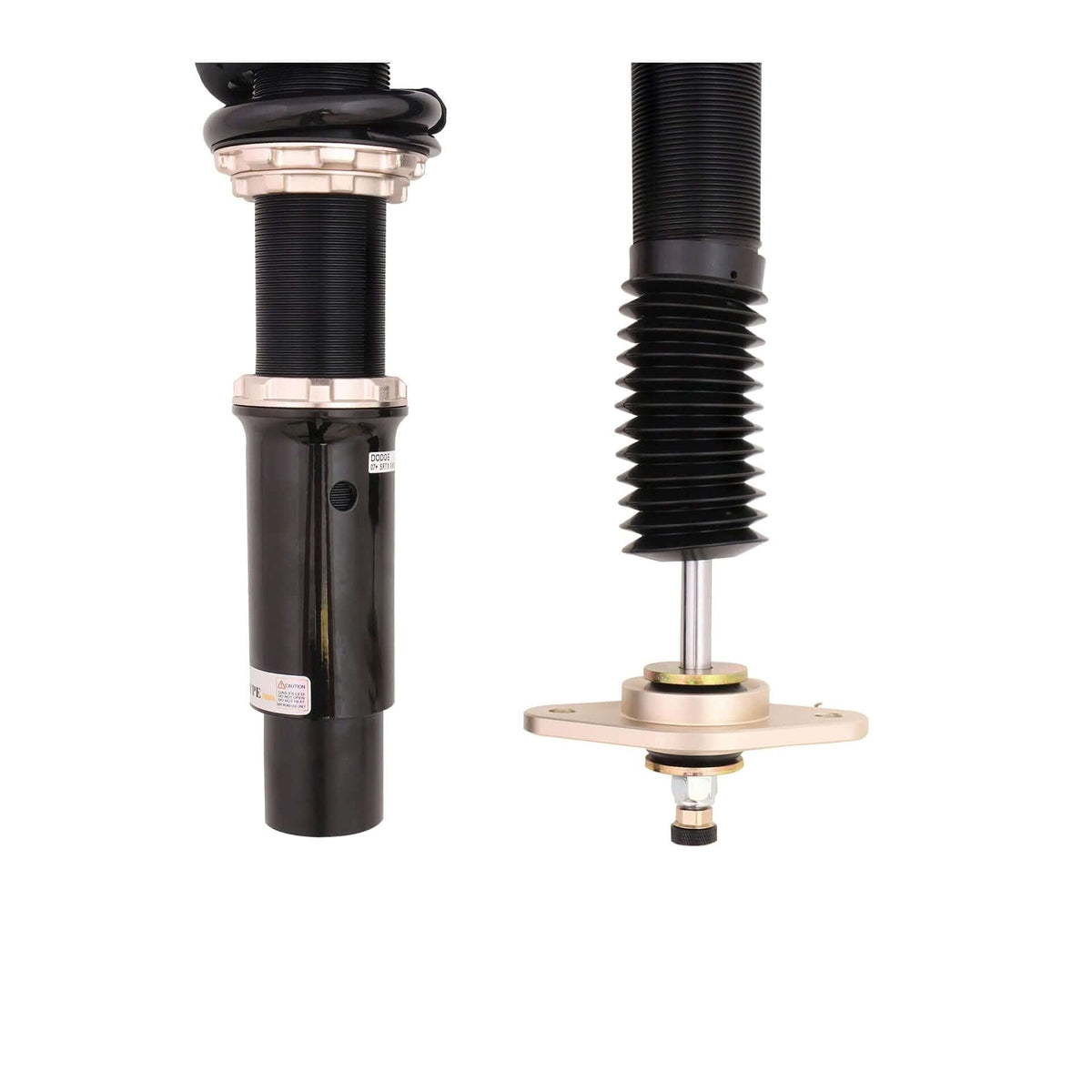 BC Racing BR Series Coilovers for 2007-2023 Dodge Charger AWD (LX/LD)