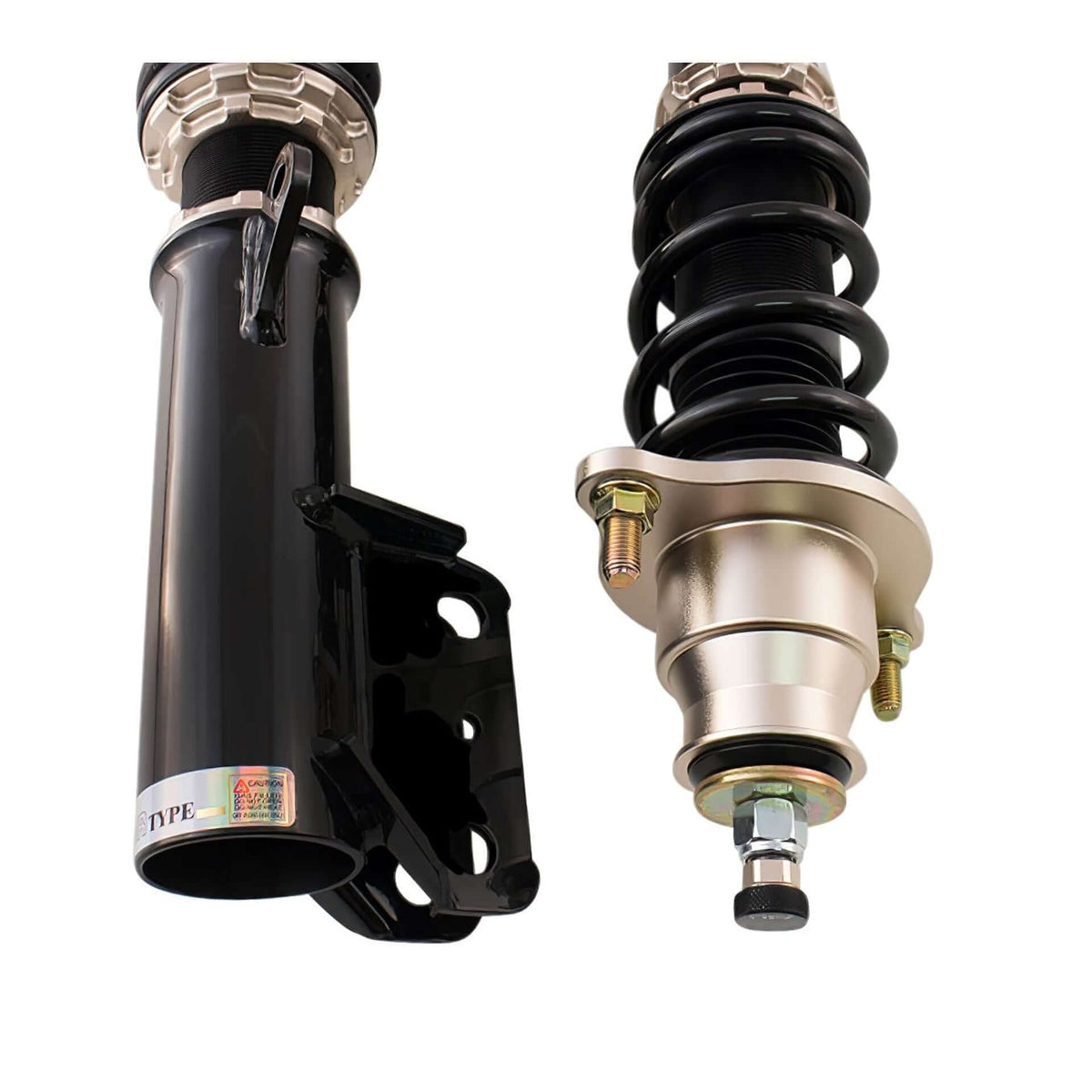 BC Racing BR Series Coilovers (Extreme Low) for 2008-2009 Dodge Caliber SRT4