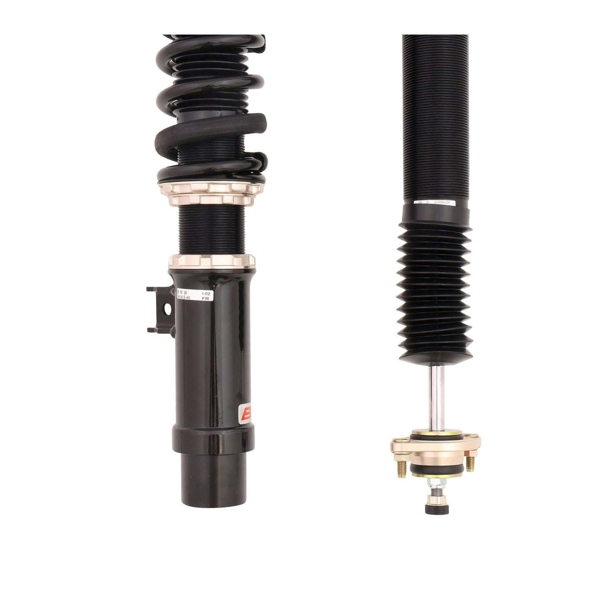 BC Racing BR Series Coilovers (Extreme Low) for 1999-2005 BMW 3 Series Sedan (E46)