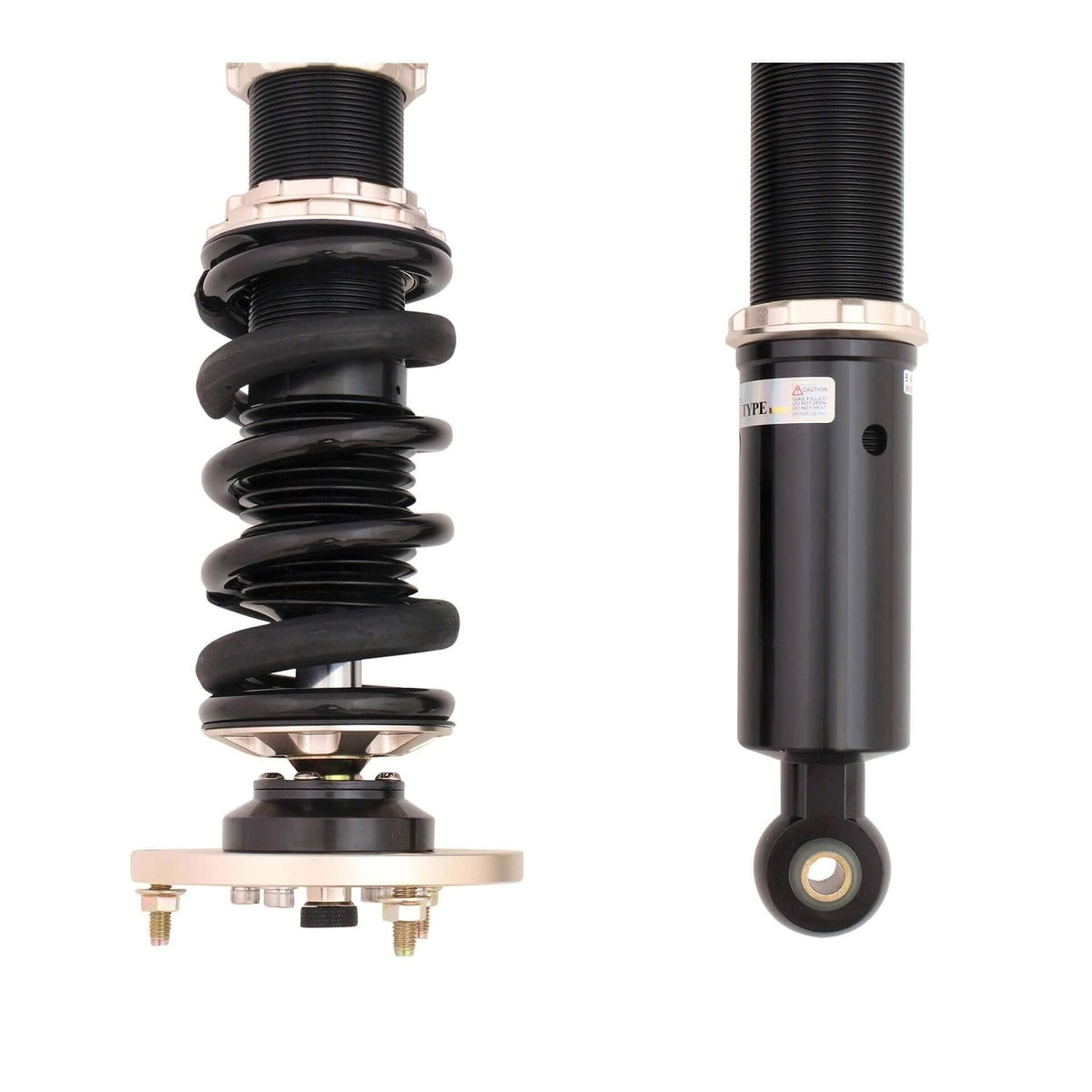 BC Racing BR Series Coilovers (Extreme Low) for 2000-2006 BMW 3 Series Coupe (E46)
