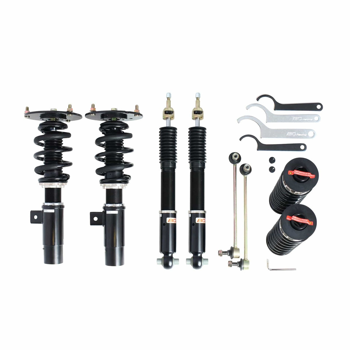 BC Racing BR Series Coilovers (Extreme Low) for 2014-2015 BMW 4 Series 3-Bolt Top Mounts (F32)