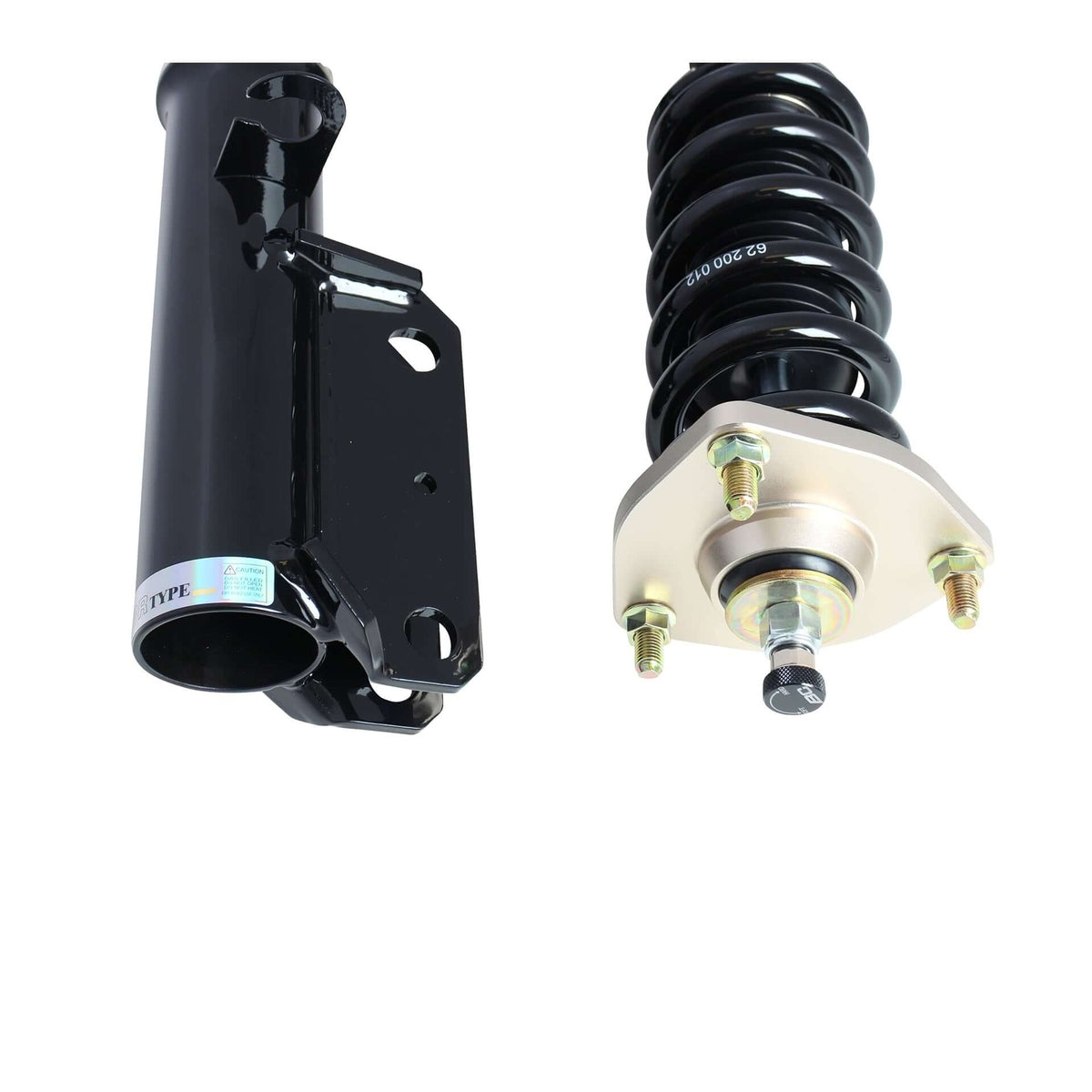 BC Racing BR Series Coilovers (True Rear) for 2001-2006 BMW X5 AWD (E53)