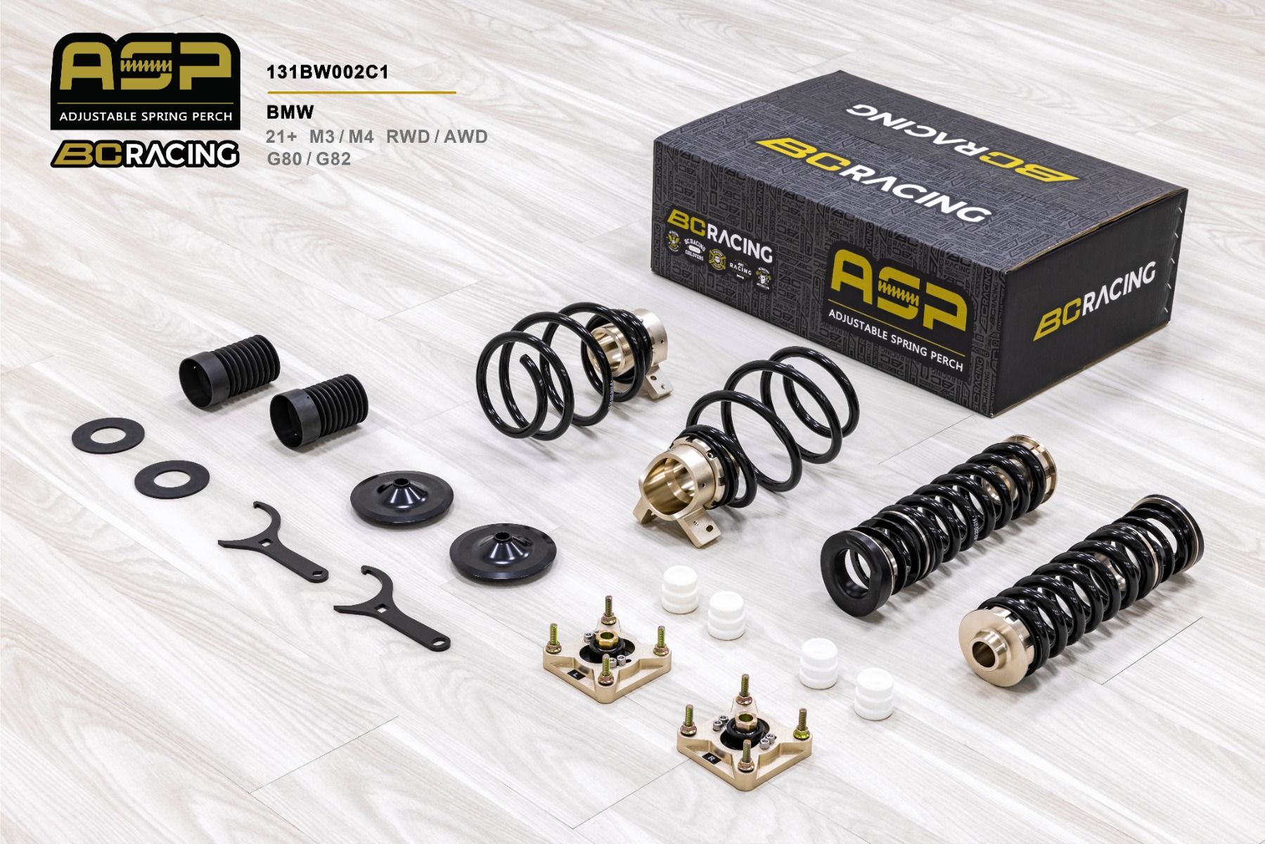 BC Racing ASP Series Springs for 2021+ BMW M4 AWD/RWD (G82/G83)