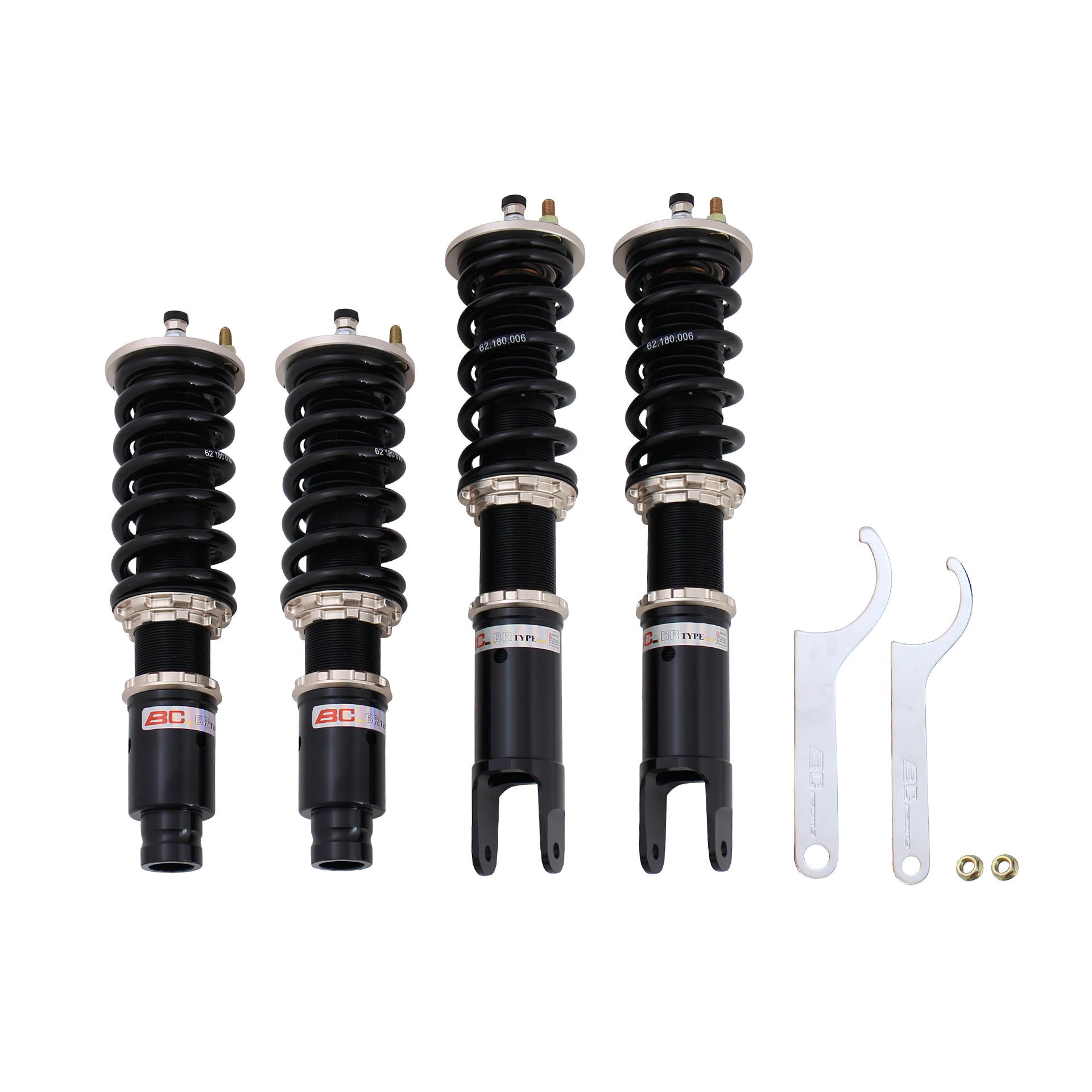 BC Racing ZX Series Coilovers for 1996-2000 Honda Civic FWD (EK/EM) Rear Fork