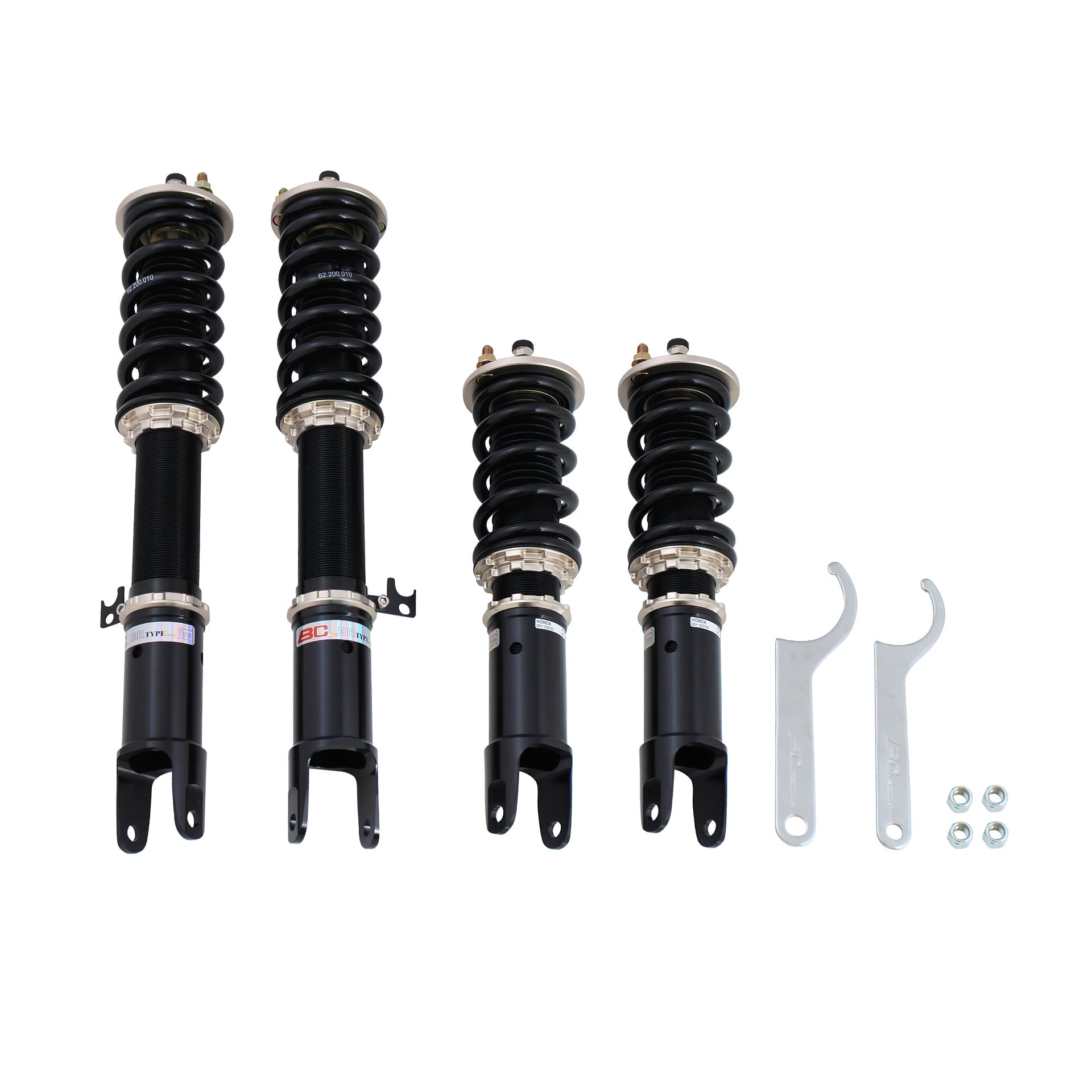BC Racing ER Series Coilovers for 2000-2009 Honda S2000 RWD (AP1/AP2)