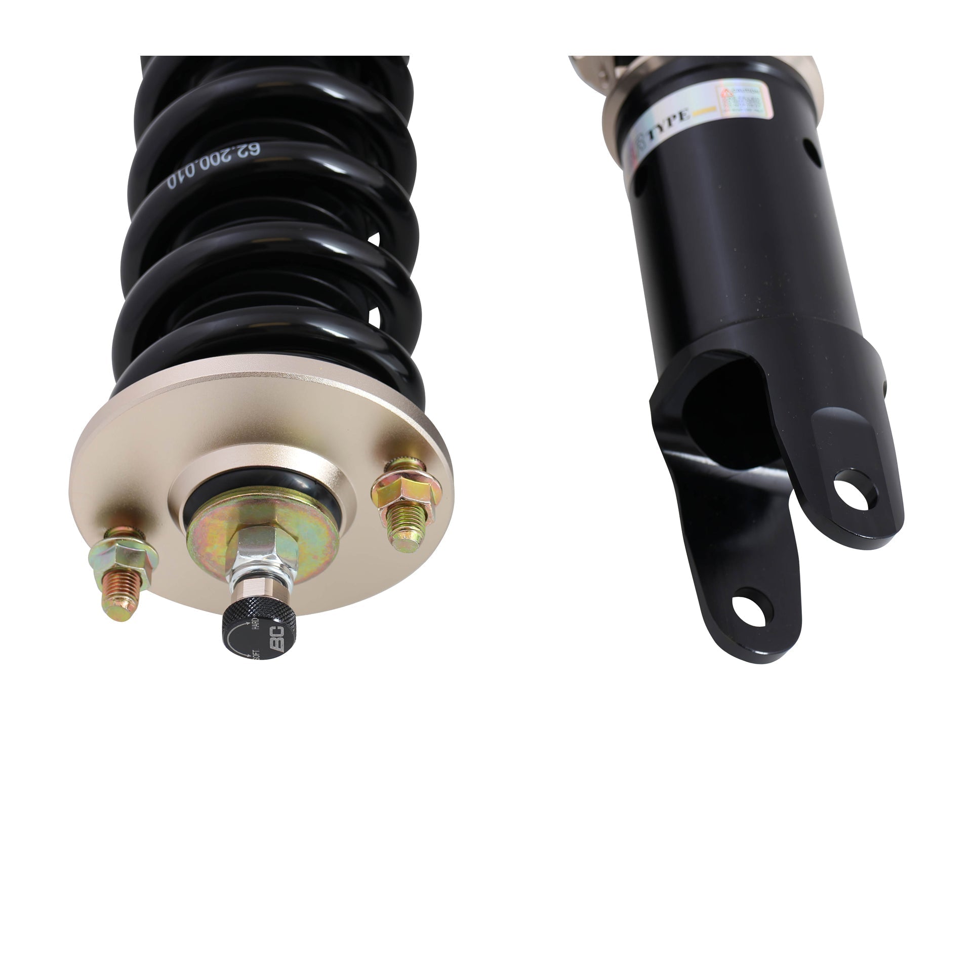 BC Racing DS Series Coilovers for 2000-2009 Honda S2000 RWD (AP1/AP2)