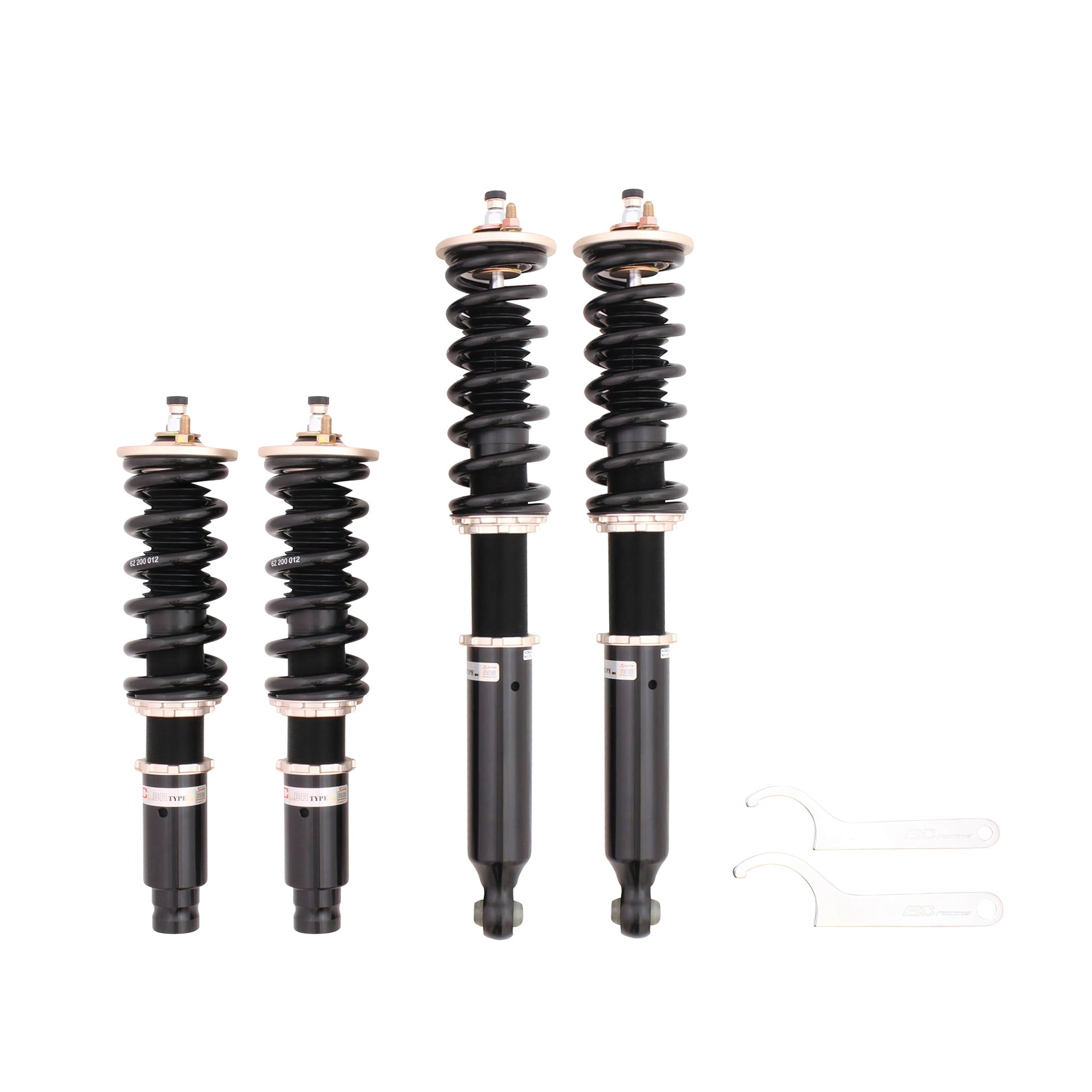 BC Racing DS Series Coilovers for 1998-2001 Honda CR-V FWD/AWD (RD1/RD2)