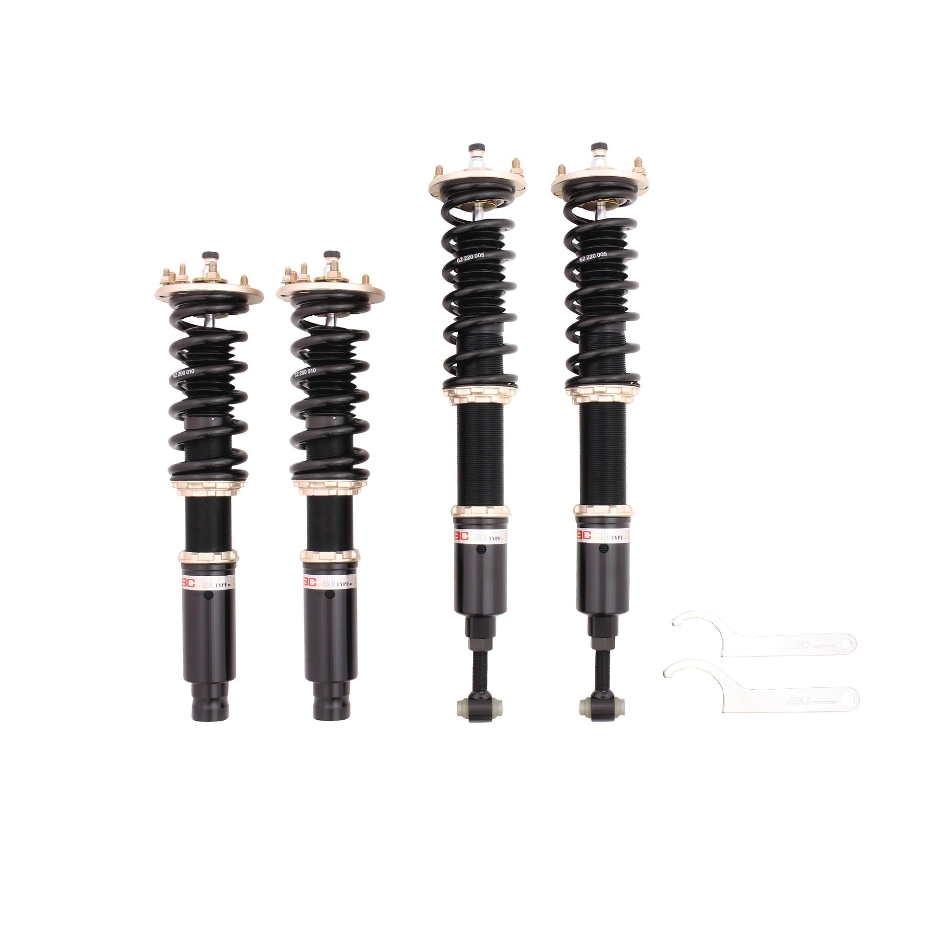 BC Racing BR Series Coilovers for 2003-2007 Honda Accord FWD (CM)