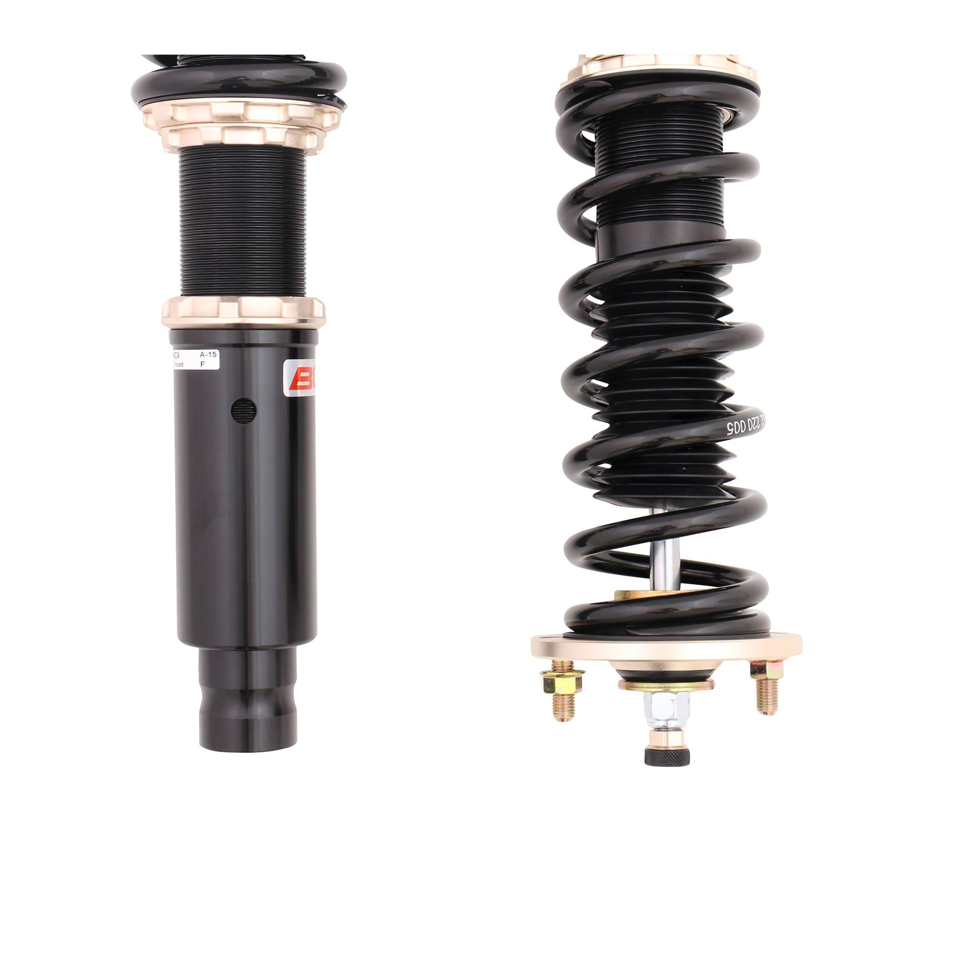 BC Racing BR Series Coilovers for 2003-2007 Honda Accord FWD (CM)