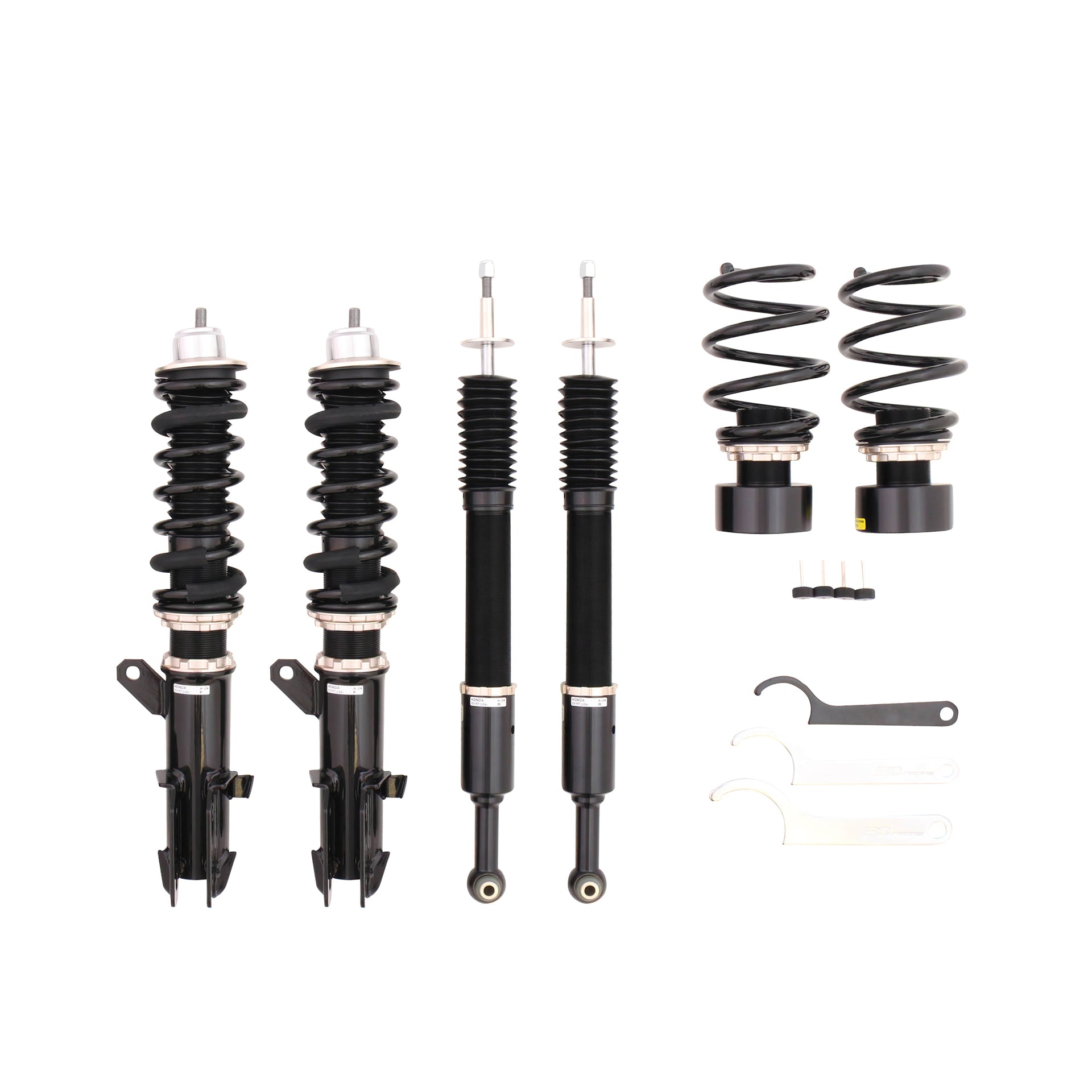 BC Racing BR Series Coilovers for 2007-2008 Honda Fit FWD (GD3)