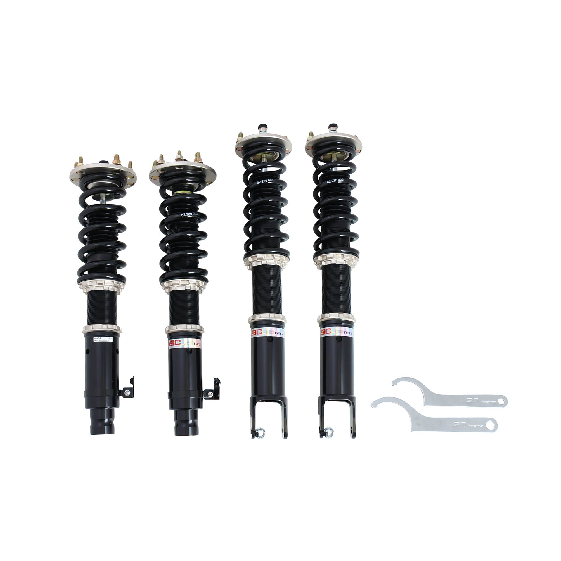 BC Racing BR Series Coilovers for 2008-2012 Honda Accord FWD (CP2)