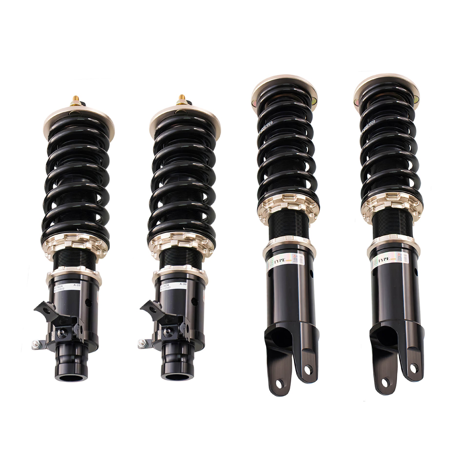 BC Racing BR Series Coilovers for 1988-1991 Honda CR-X FWD (EF9/ED) Rear Fork