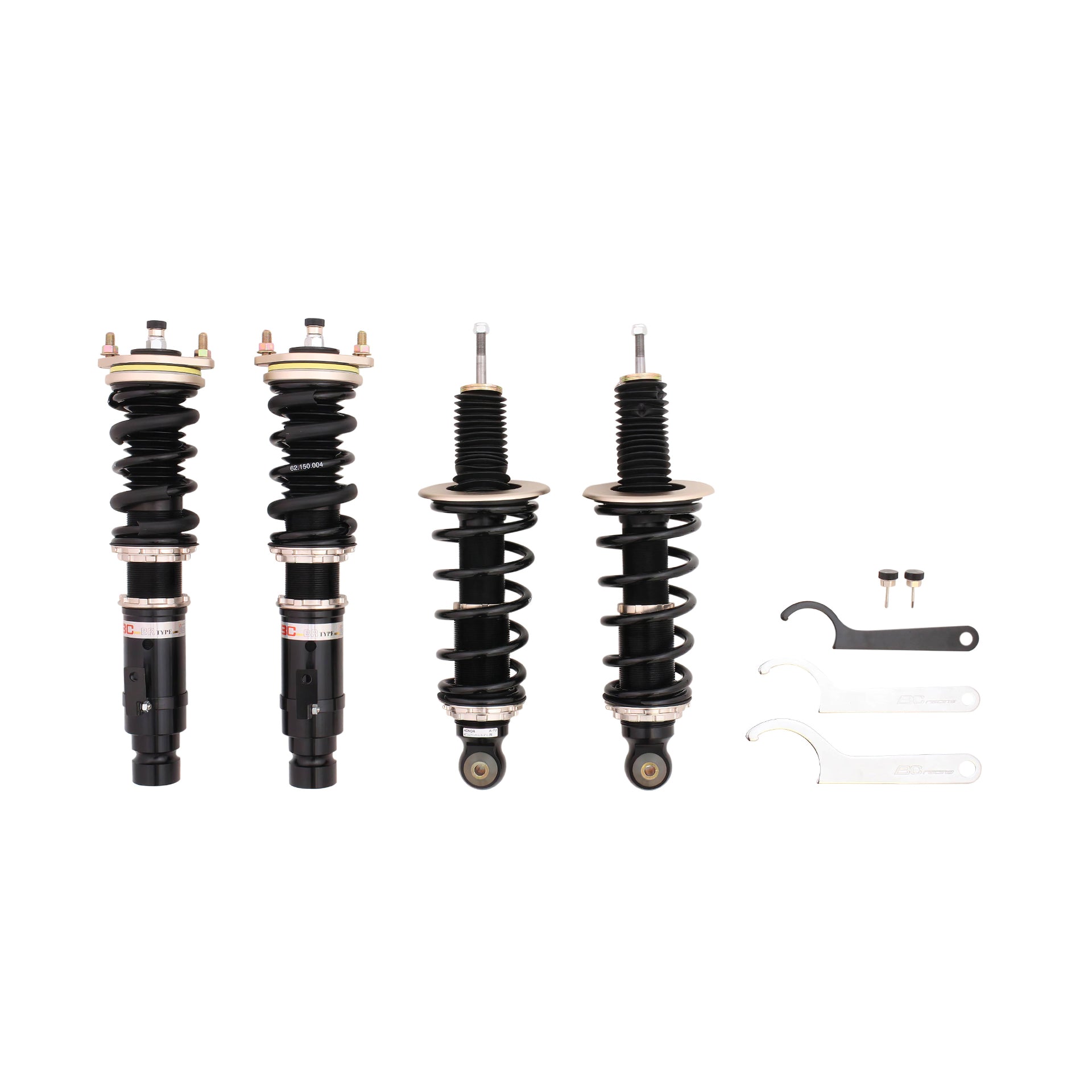 BC Racing BR Series Coilovers for 1984-1987 Honda CR-X FWD (3rd Generation)