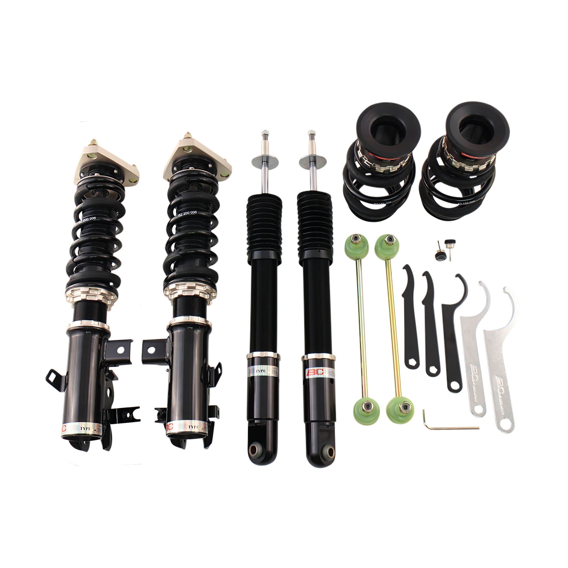 BC Racing DS Series Coilovers for 2014-2015 Honda Civic Si FWD (FB)