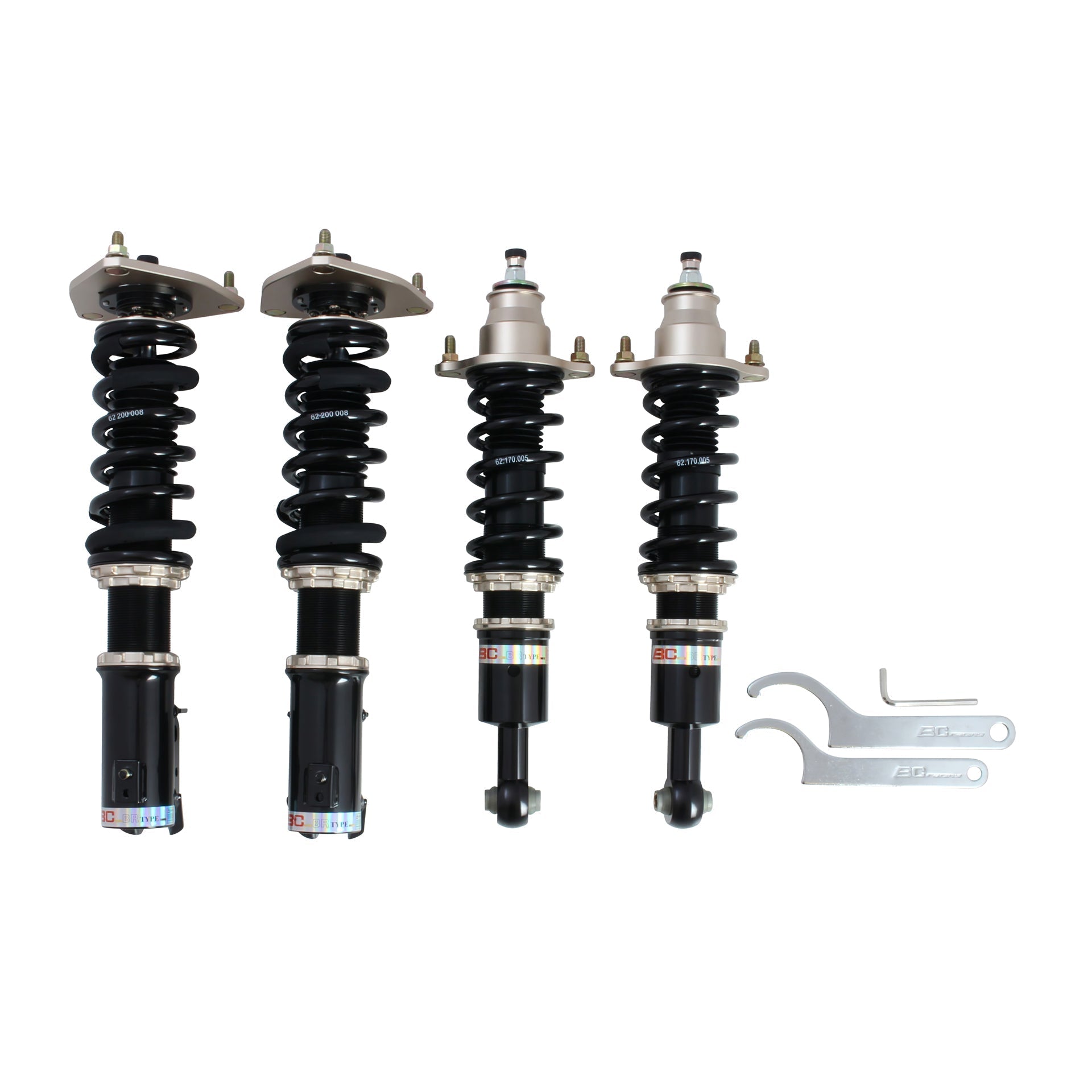 BC Racing BR Series Coilovers for 2004-2007 Mitsubishi Lancer Rally Art FWD (CS7A)