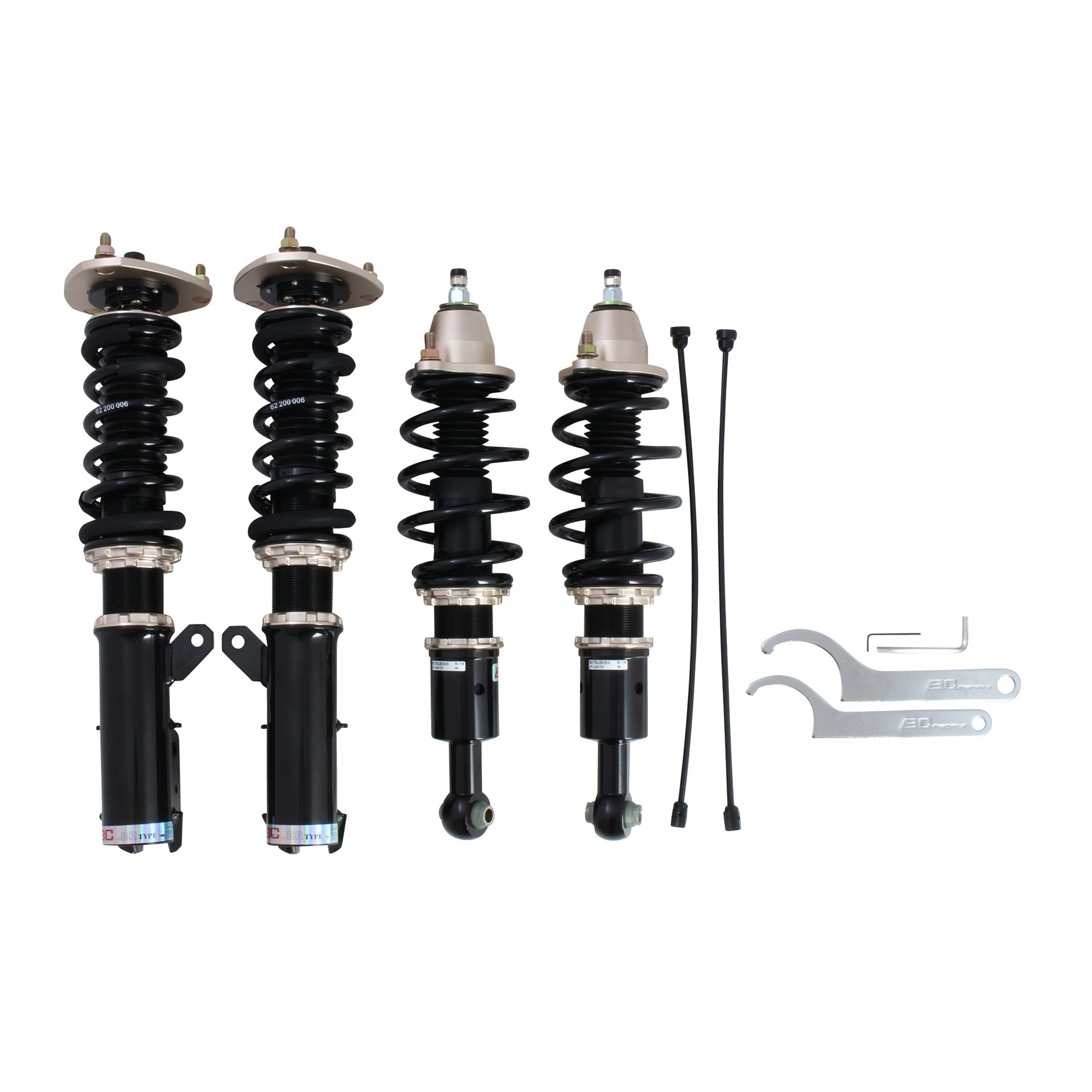 BC Racing RM Series Coilovers for 2008-2017 Mitsubishi Lancer FWD (CY4A/CY5A)