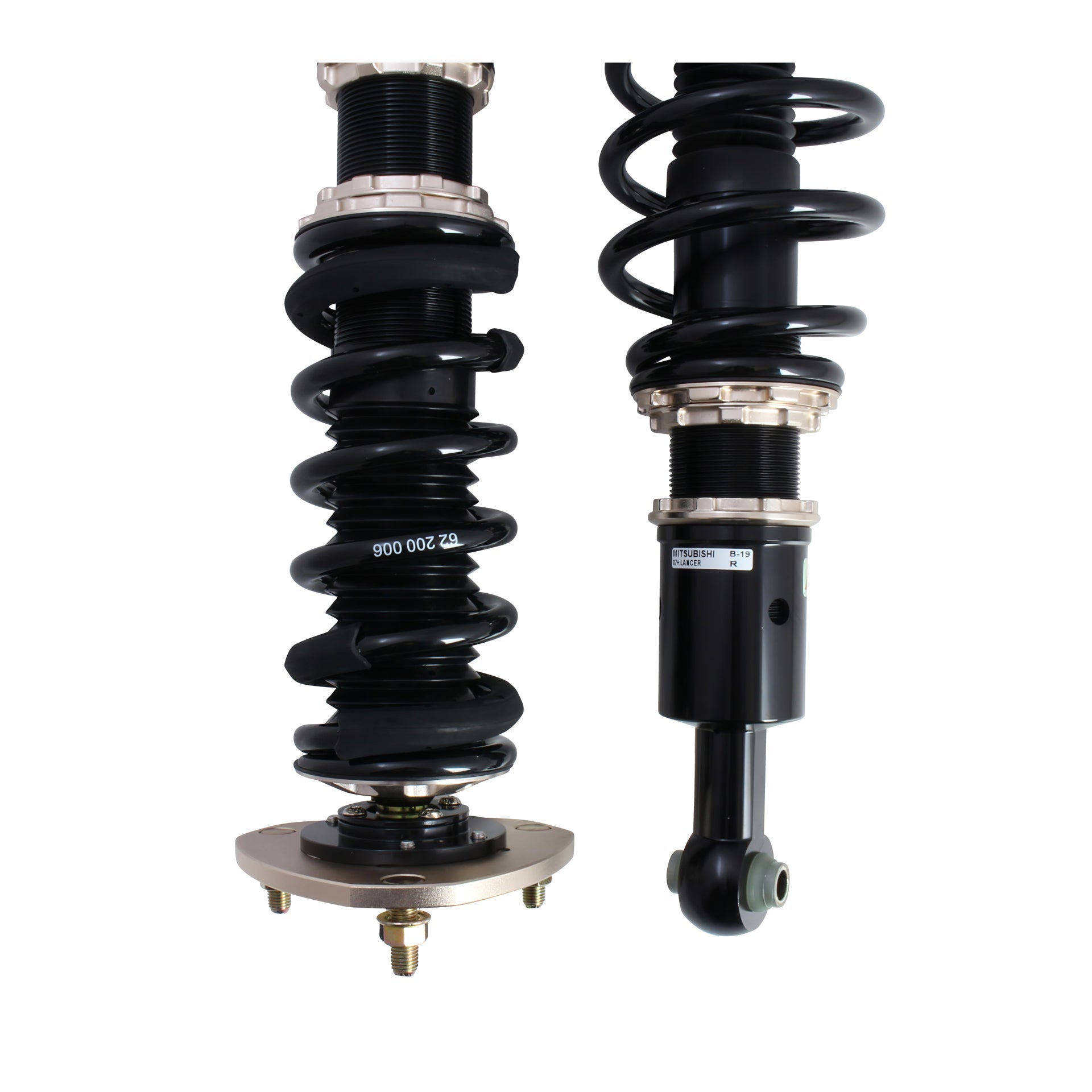 BC Racing ZX Series Coilovers for 2008-2017 Mitsubishi Lancer FWD/AWD (CY4A/CY5A)