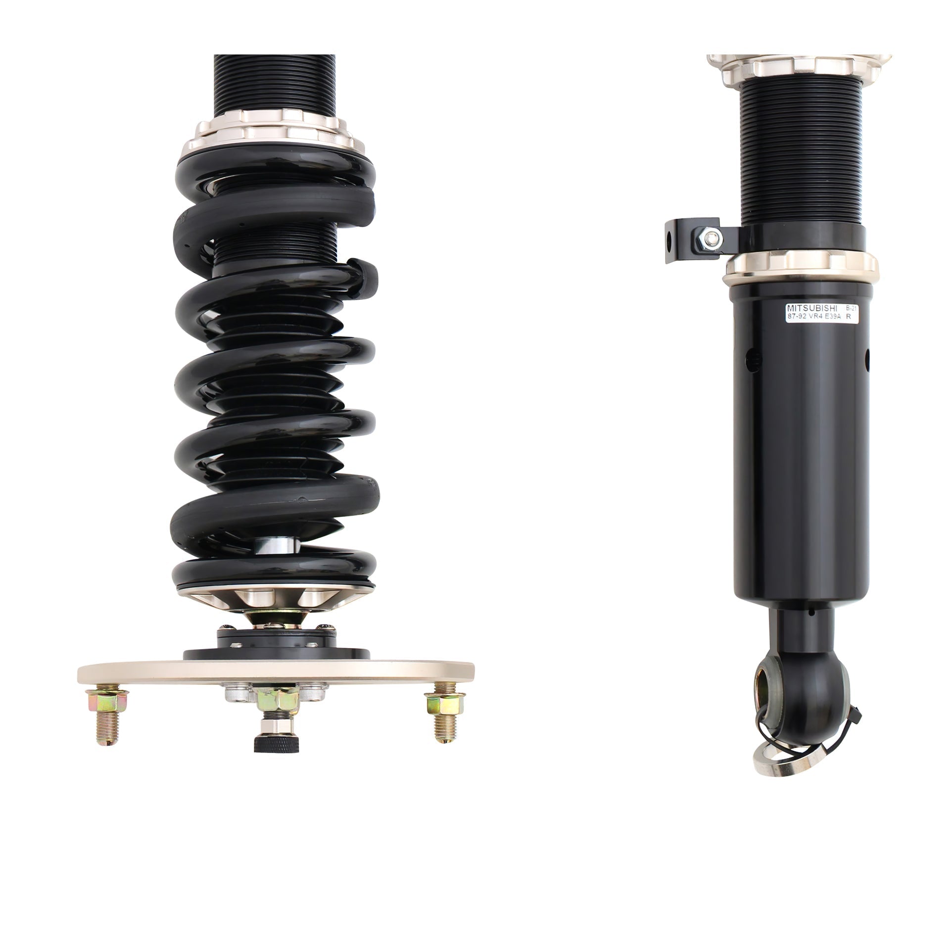 BC Racing BR Series Coilovers for 1989-1992 Mitsubishi Galant VR4 AWD (E39A/E38A/E37A)