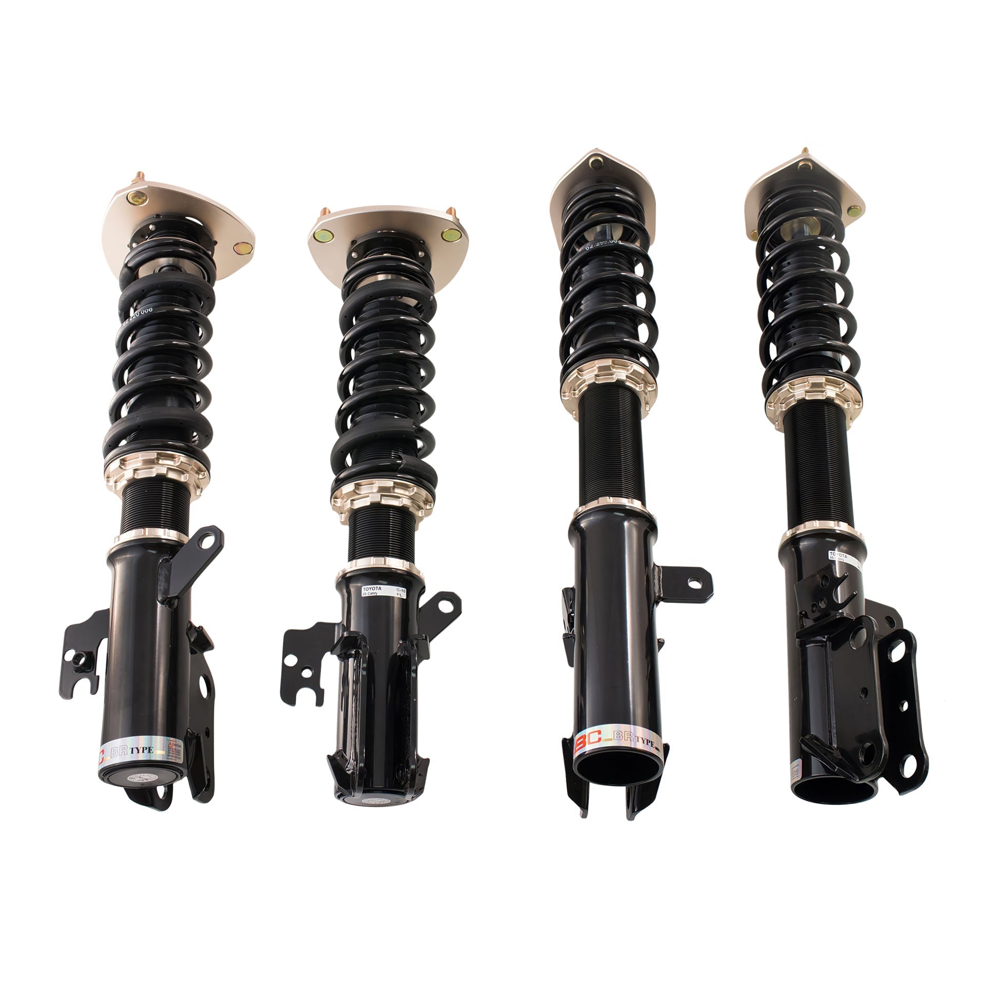 BC Racing BR Series Coilovers for 2002-2006 Toyota Camry FWD (ACV30/MCV30)