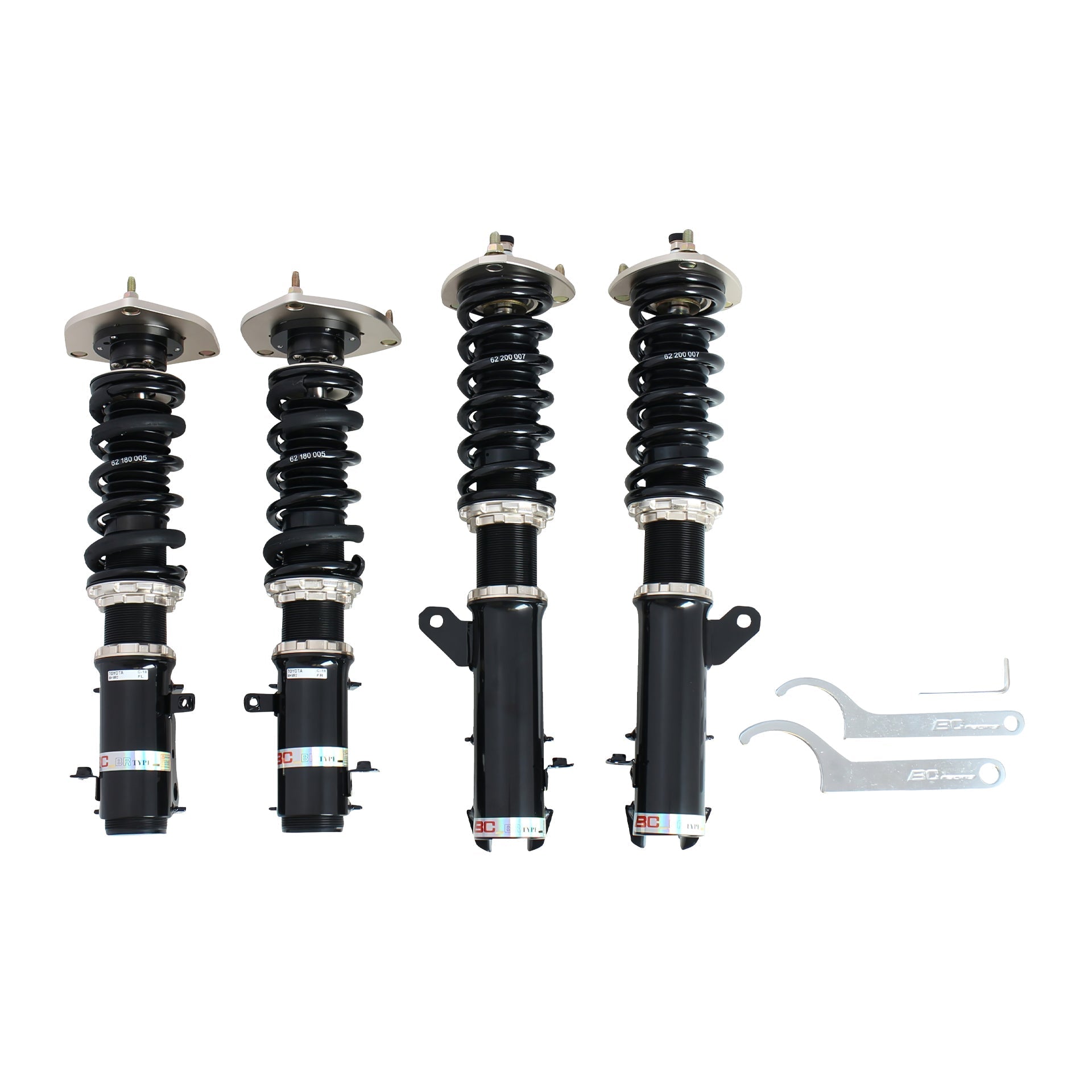 BC Racing BR Series Coilovers for 2000-2005 Toyota MR2 Spyder RWD (ZZW30)