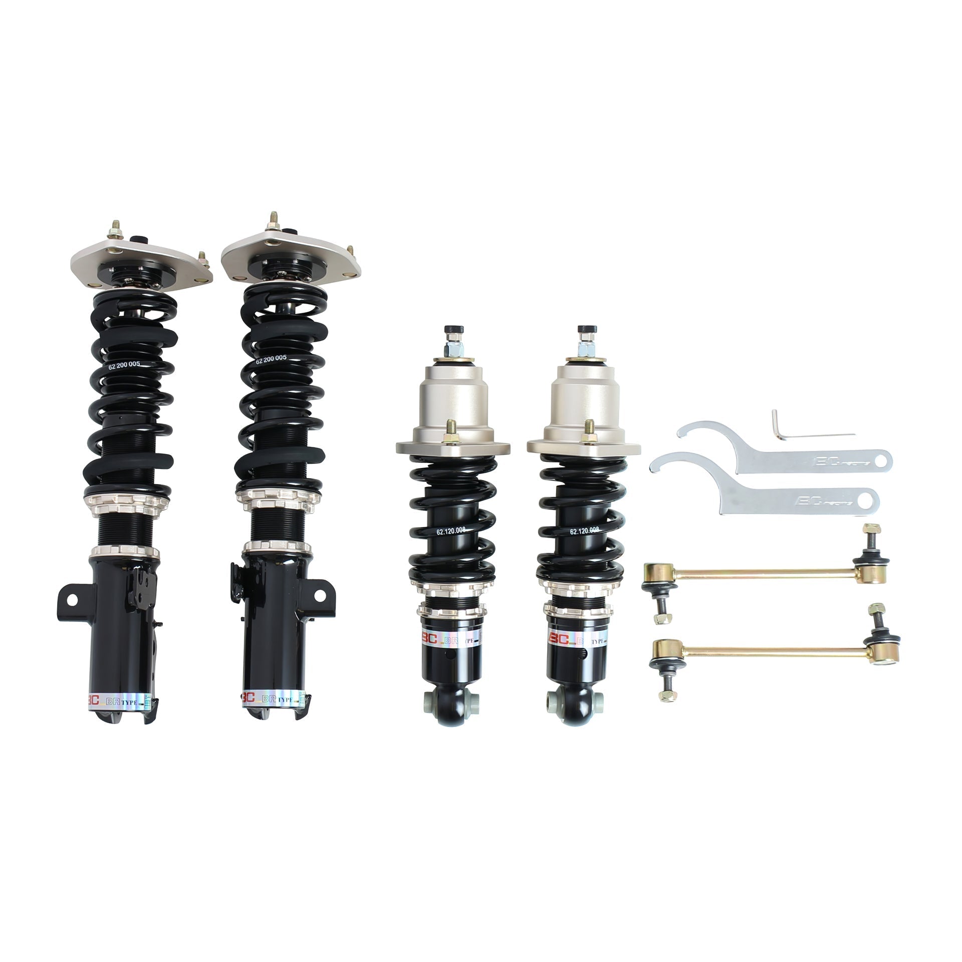 BC Racing BR Series Coilovers for 2000-2006 Toyota Celica FWD (ZZT231/ZZT230)