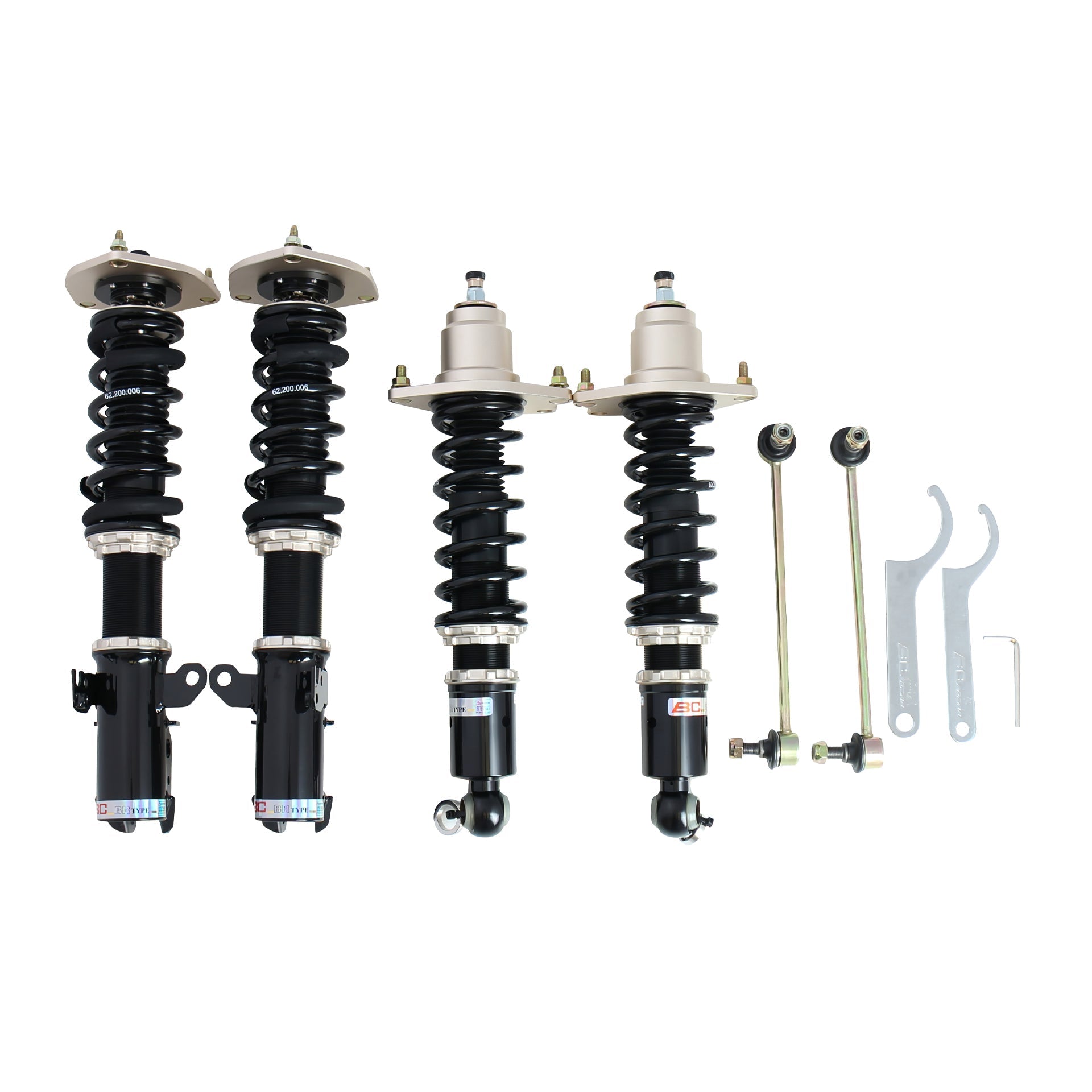 BC Racing BR Series Coilovers for 2009-2018 Toyota Corolla Altis FWD (ZRE142/AZE141/E140/E150/E170)